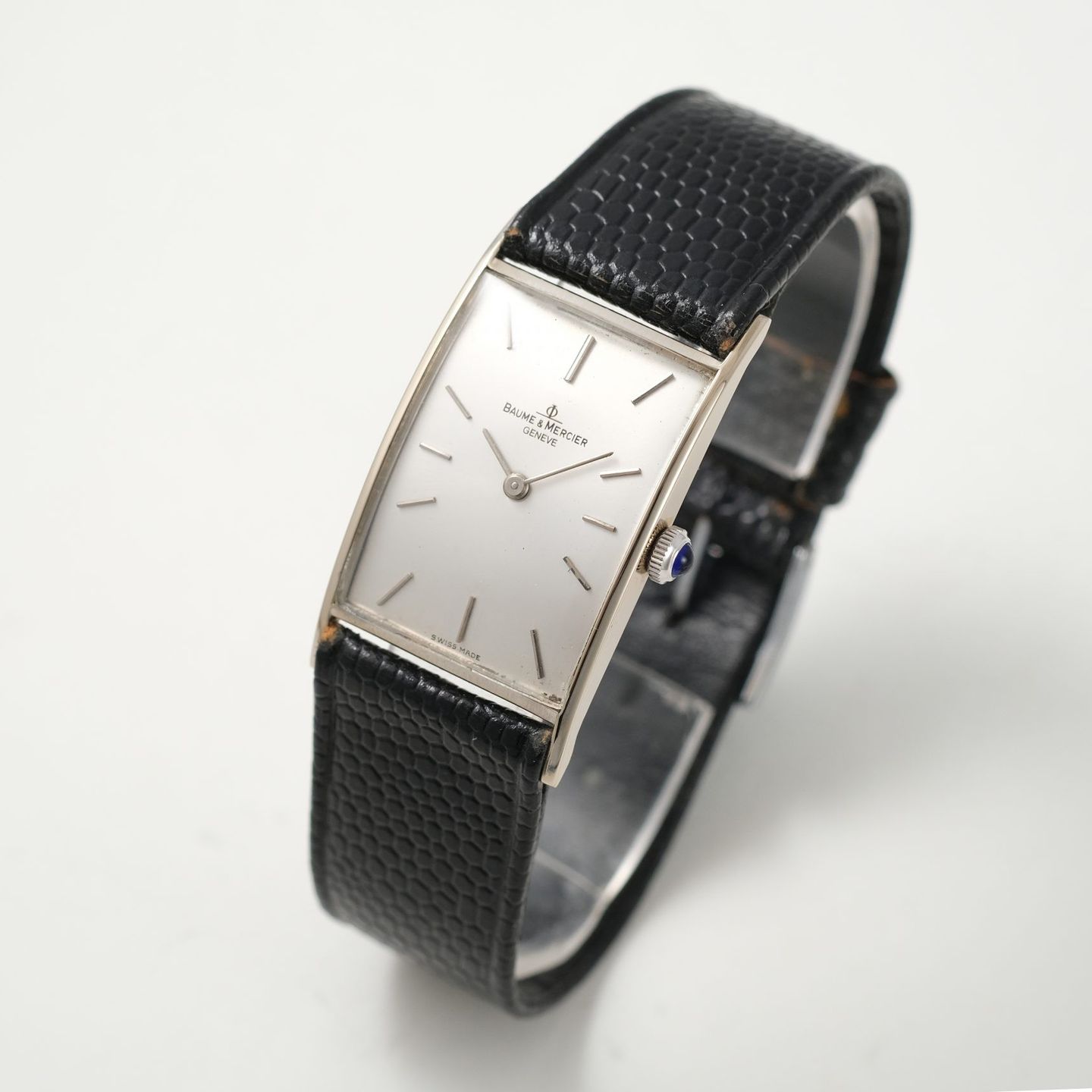 Baume & Mercier Vintage 37068 (1940) - Silver dial Unknown White Gold case (3/8)