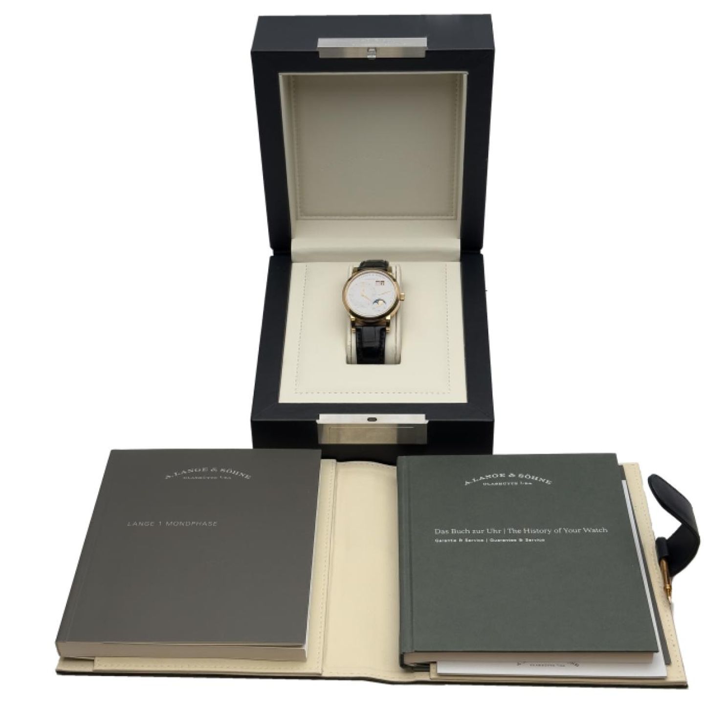 A. Lange & Söhne Lange 1 109.032 (2019) - Silver dial 39 mm Rose Gold case (8/8)