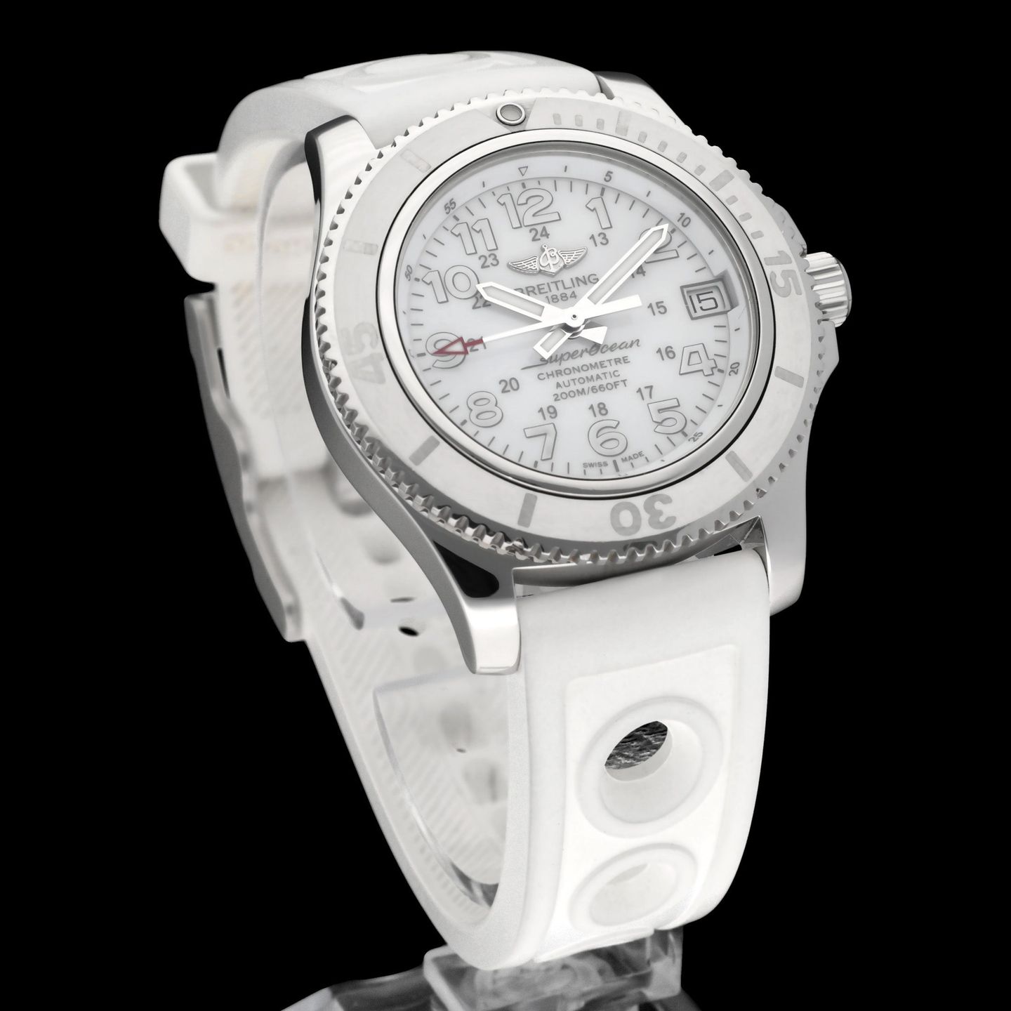 Breitling Superocean II 36 A17312 (2018) - 36mm Staal (3/8)