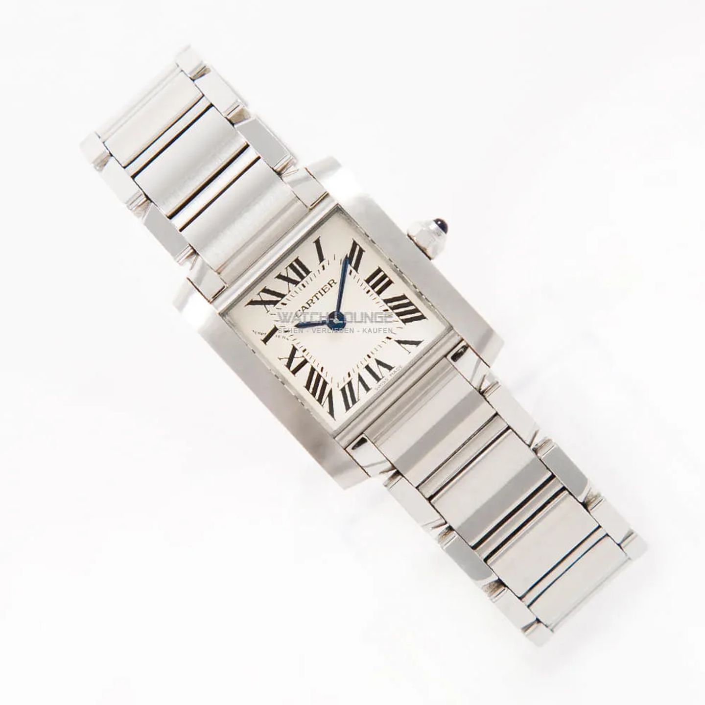 Cartier Tank Française SM W51008Q3 (2021) - 20 mm Steel case (2/8)