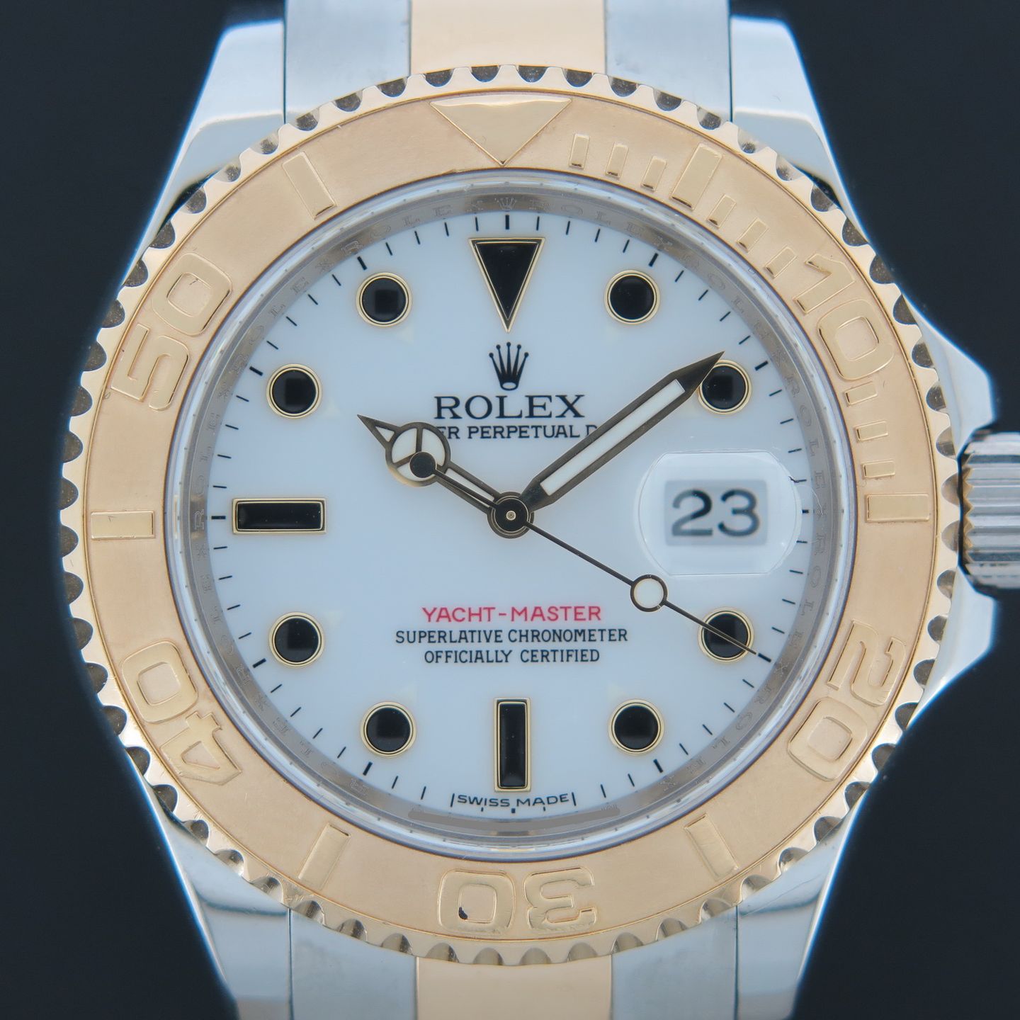 Rolex Yacht-Master 40 16623 (2009) - 40mm Goud/Staal (2/4)