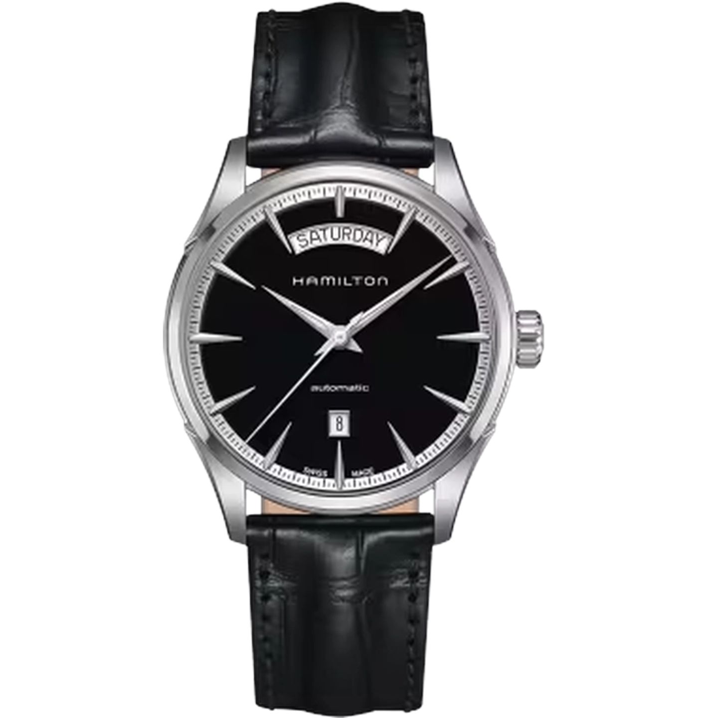 Hamilton Jazzmaster H42565731 (2025) - Zwart wijzerplaat 42mm Staal (1/1)
