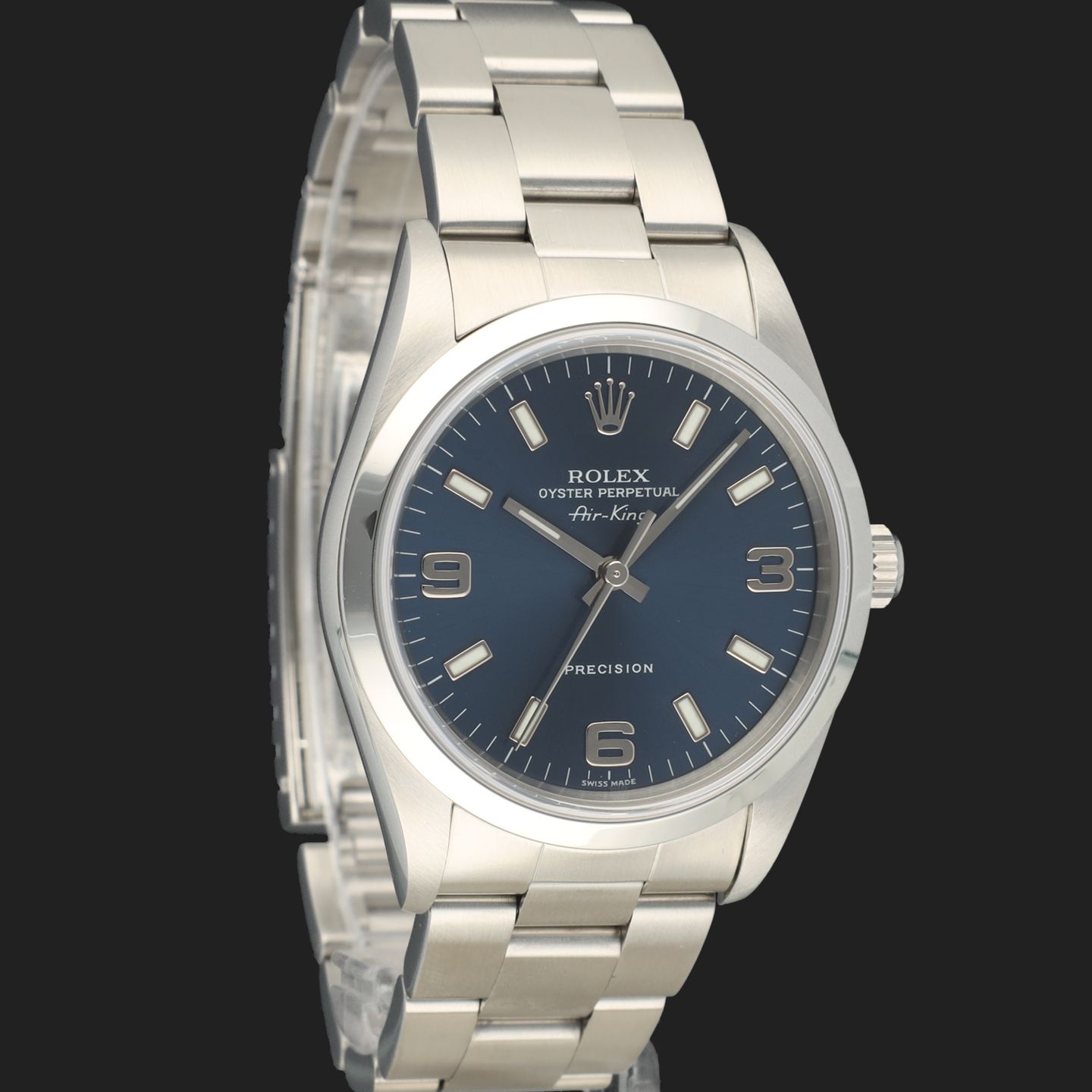 Rolex Air-King 14000 (2003) - 34mm Staal (4/8)