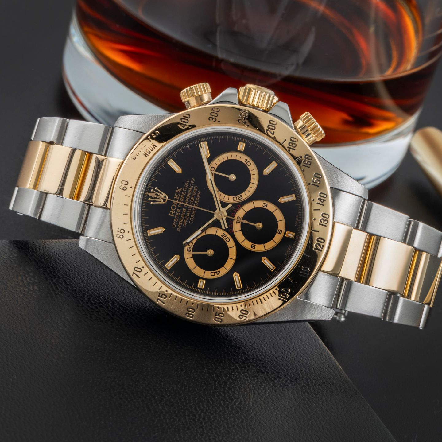 Rolex Daytona 16523 (Onbekend (willekeurig serienummer)) - 40mm Goud/Staal (2/8)