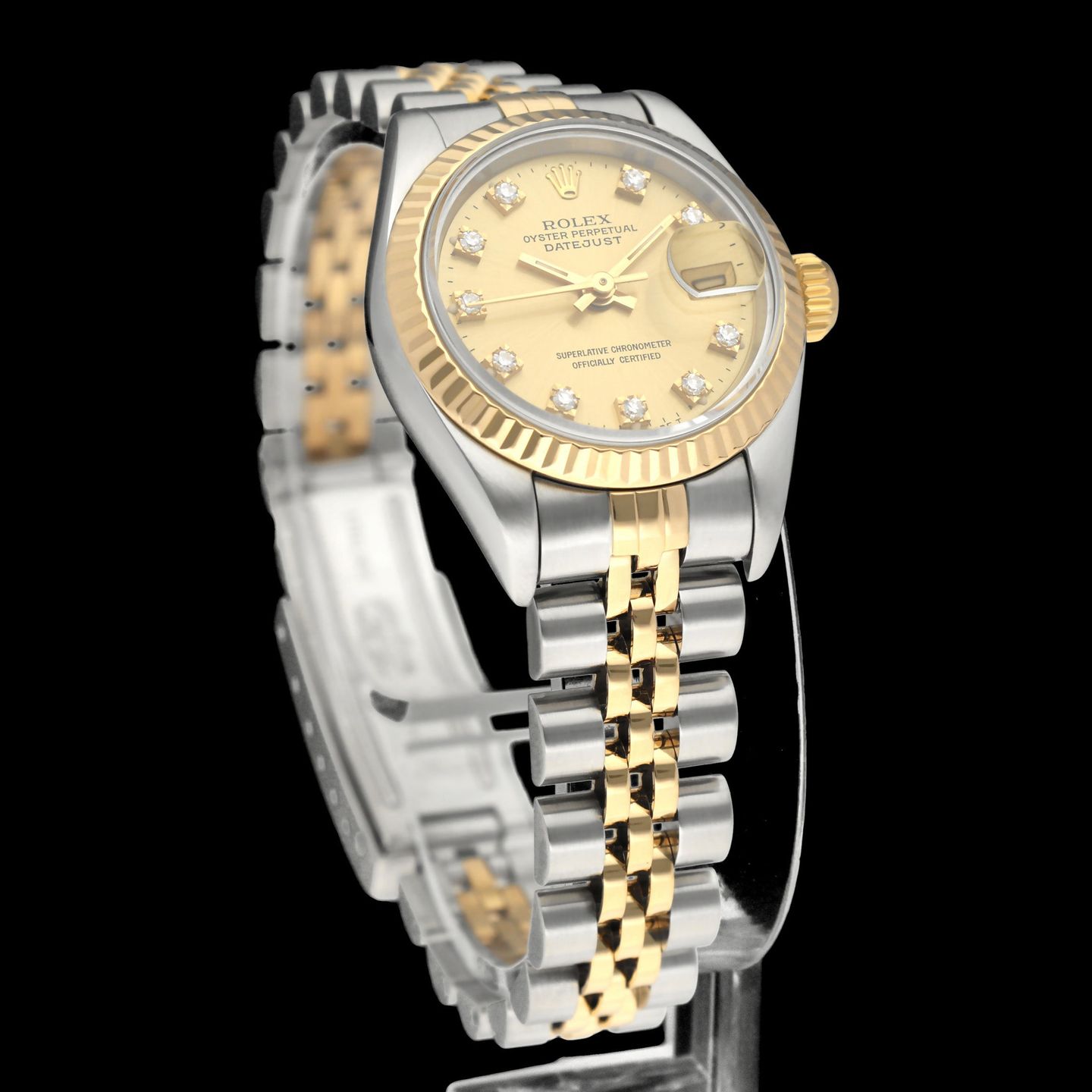 Rolex Lady-Datejust 69173G (1993) - 26 mm Gold/Steel case (4/7)