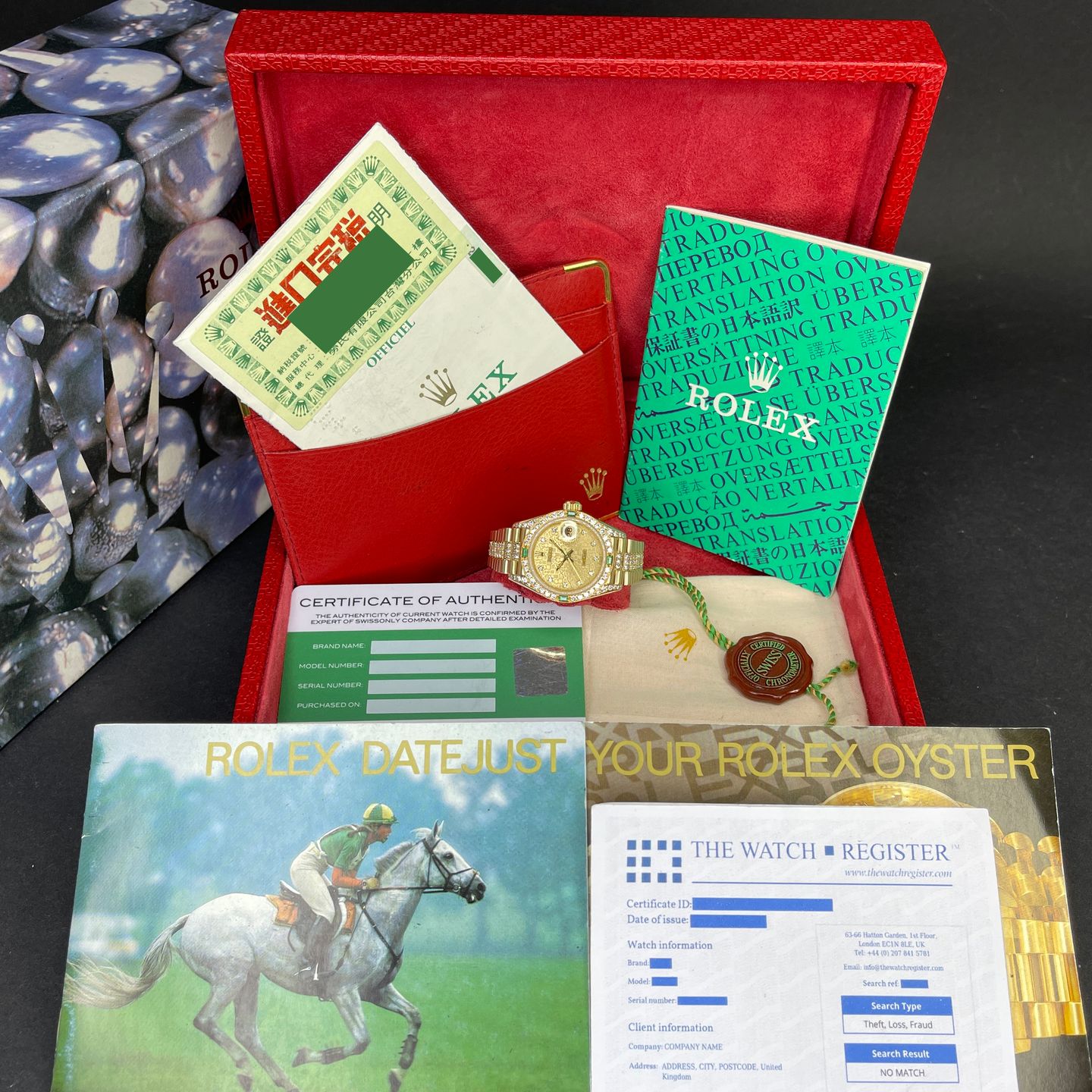 Rolex Lady-Datejust 69178 (1989) - Champagne dial 26 mm Yellow Gold case (3/8)