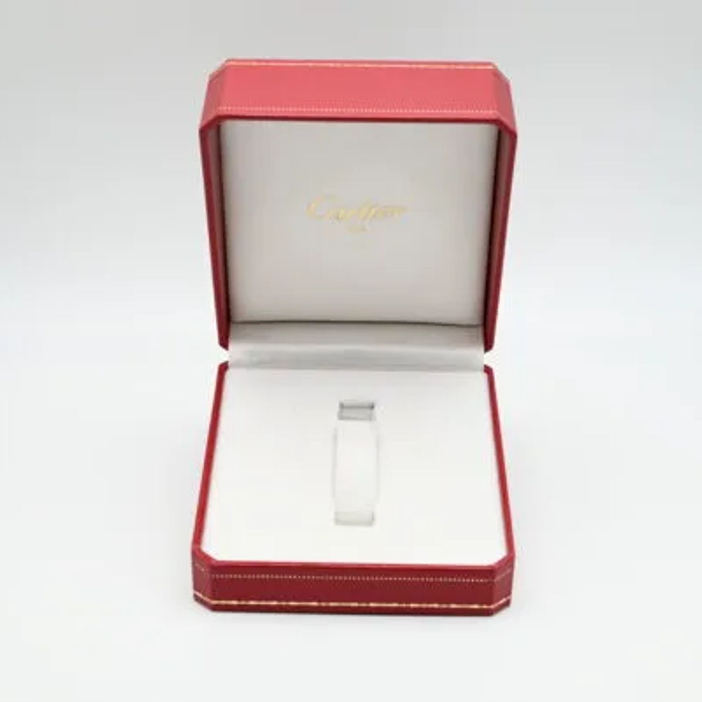 Cartier Santos Galbée 1057930 (Onbekend (willekeurig serienummer)) - Wit wijzerplaat 24mm Goud/Staal (2/8)