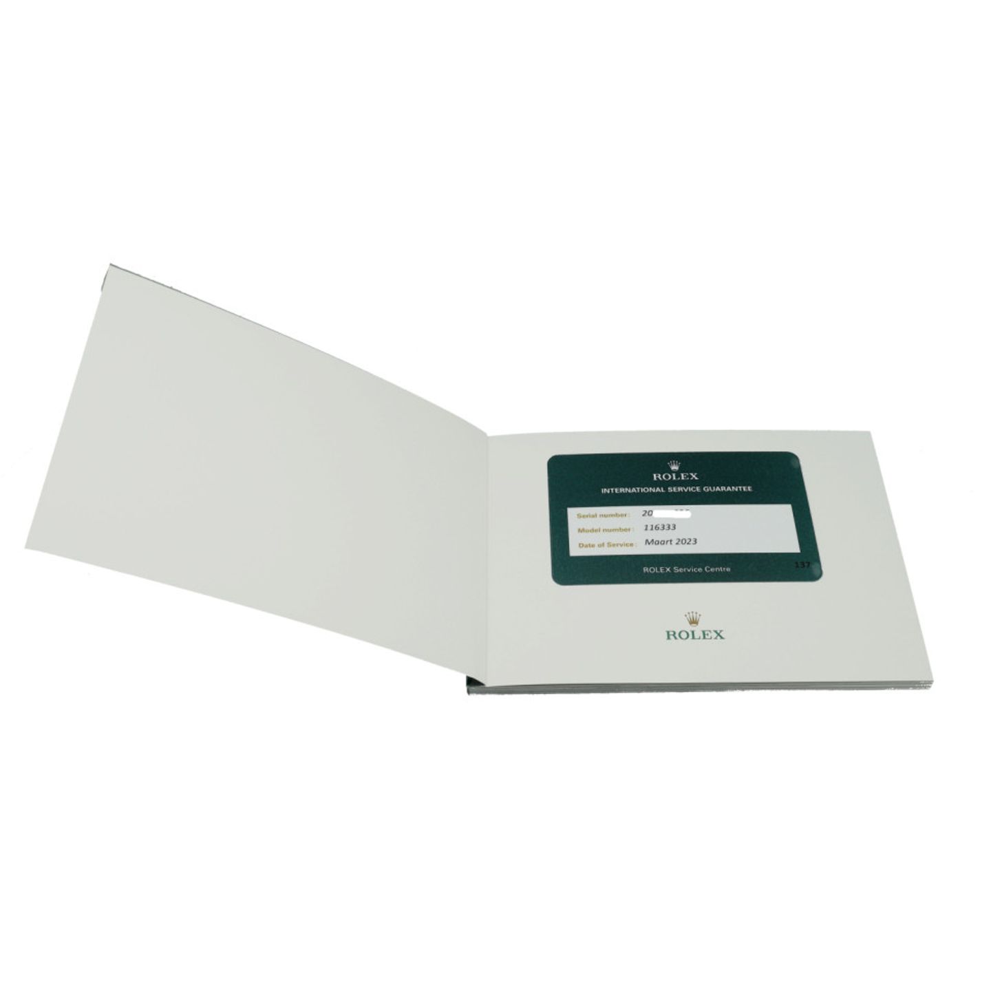 Rolex Datejust II 116333 (2015) - Grey dial 41 mm Gold/Steel case (7/7)