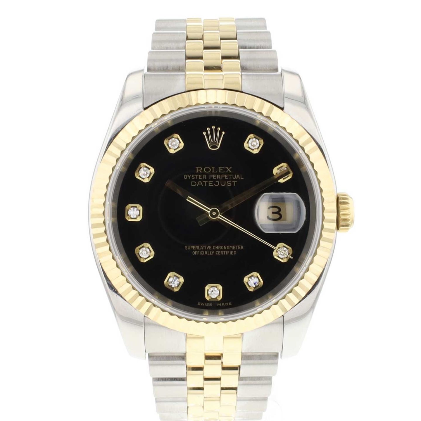 Rolex Datejust 36 116233 (2006) - 36mm Goud/Staal (1/3)