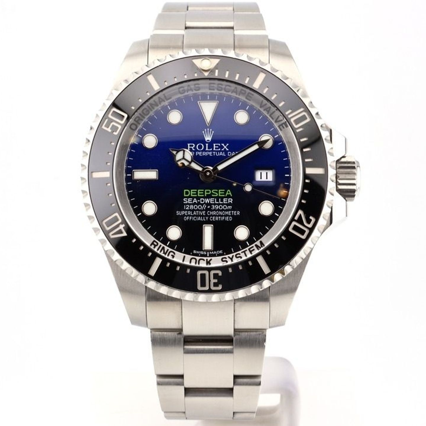 Rolex Sea-Dweller Deepsea 116660 (2017) - Blauw wijzerplaat 44mm Staal (1/1)