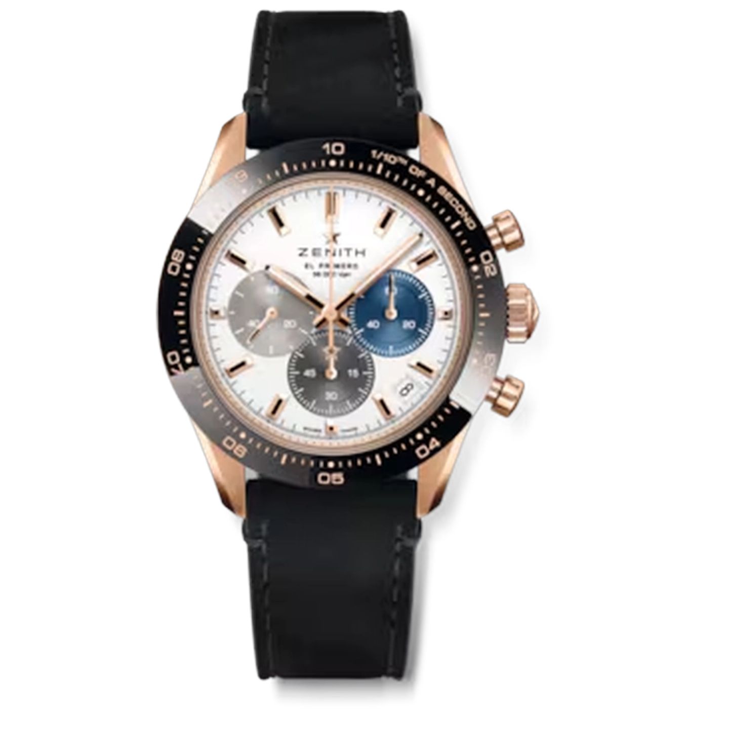 Zenith Chronomaster Sport 18.3100.3600/69.C920 (2026) - Wit wijzerplaat 41mm Roségoud (1/1)