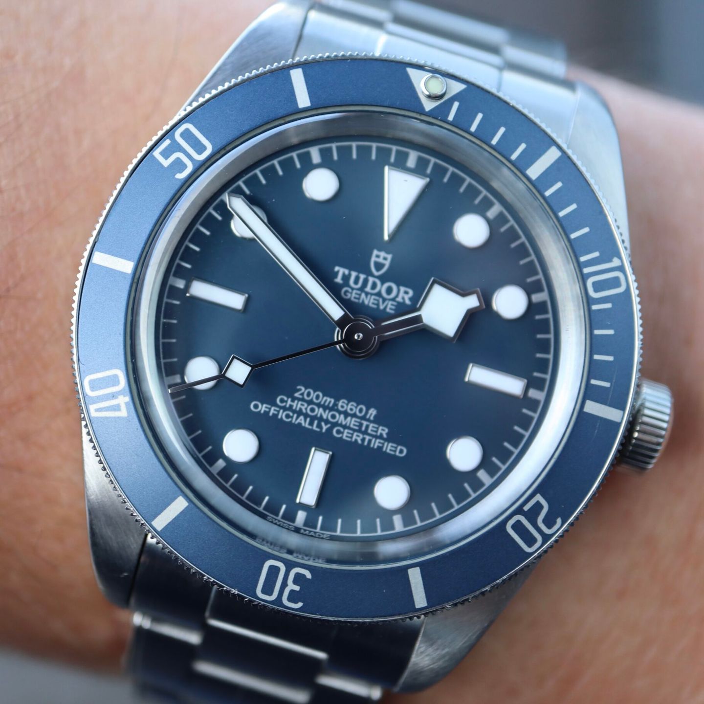 Tudor Black Bay Fifty-Eight 79030B (2022) - Blue dial 39 mm Steel case (1/8)