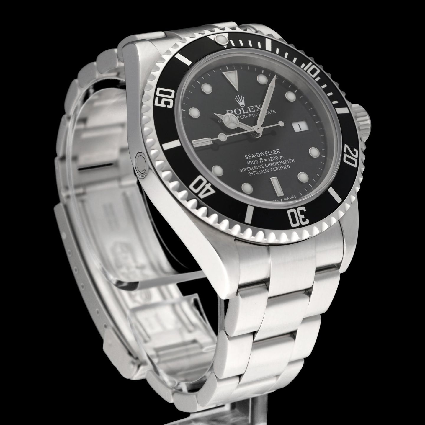Rolex Sea-Dweller 4000 16600 (2007) - Black dial 40 mm Steel case (6/8)