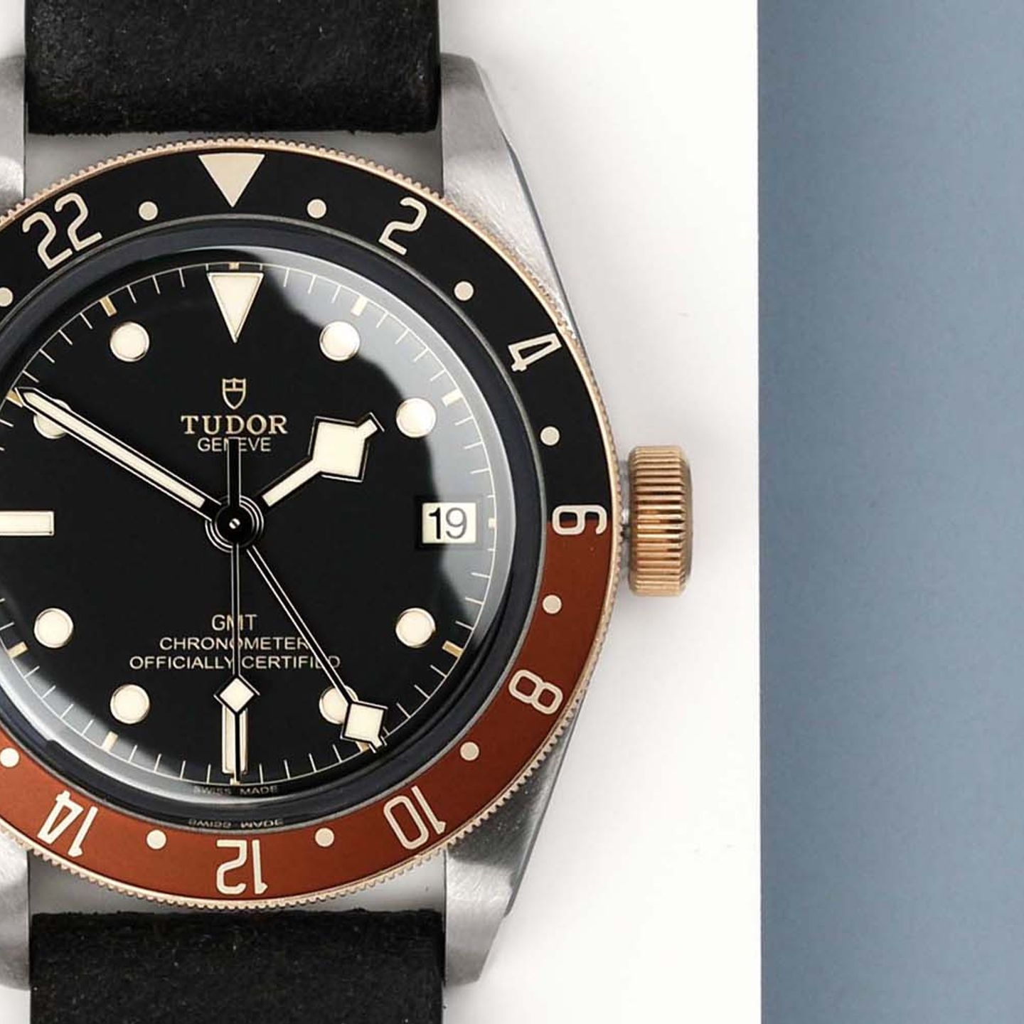 Tudor Black Bay GMT 79833MN (2023) - Zwart wijzerplaat 41mm Staal (5/8)