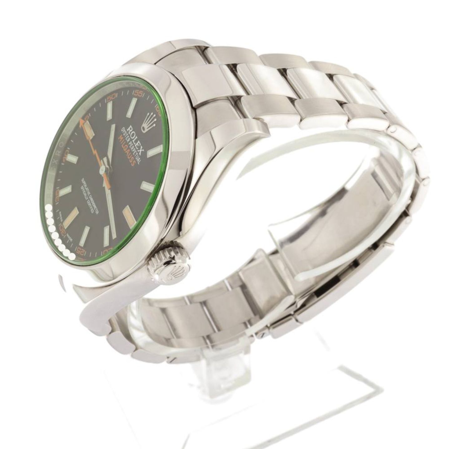 Rolex Milgauss 116400GV (2014) - 40mm Staal (3/6)