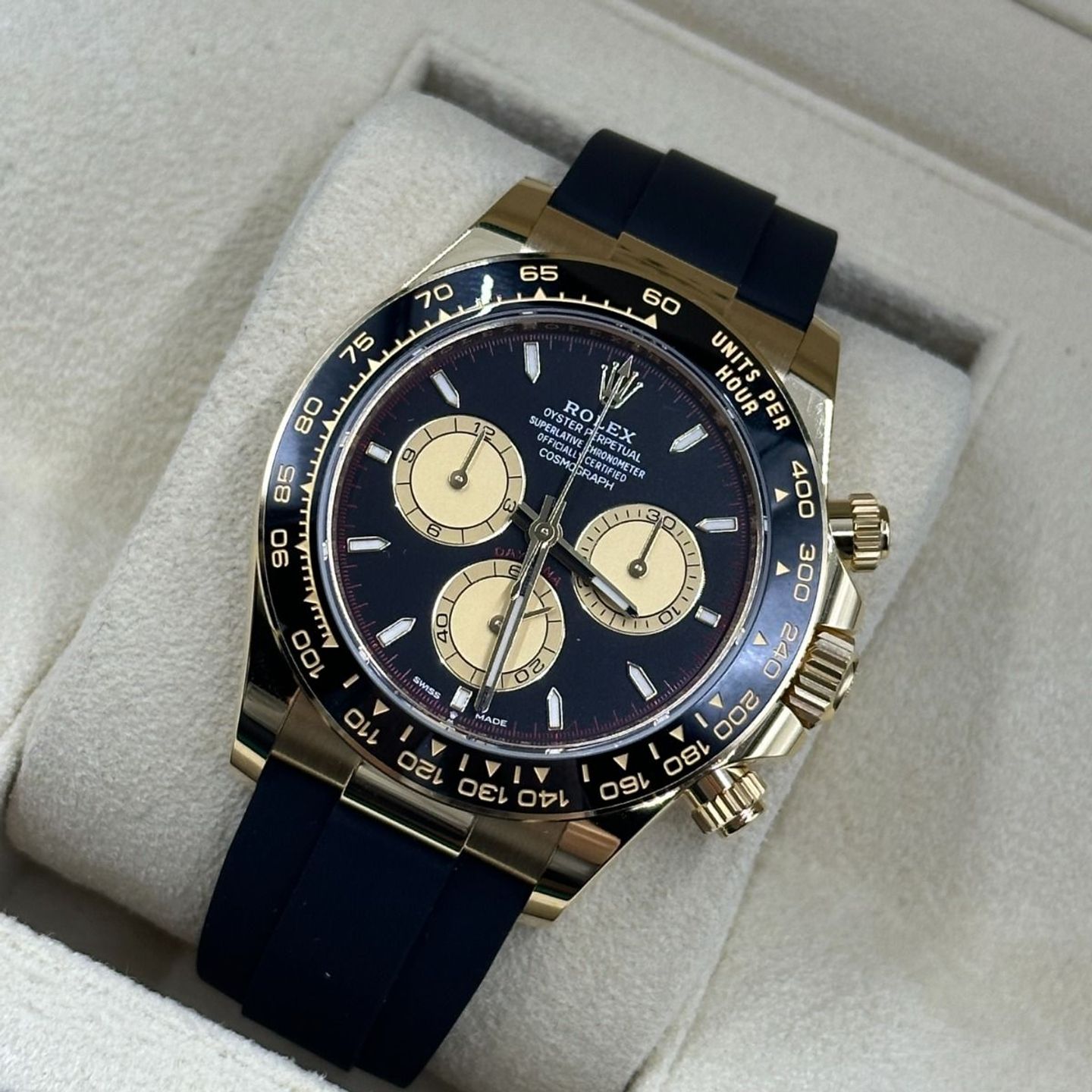 Rolex Daytona 126518LN (2024) - Zwart wijzerplaat 40mm Geelgoud (8/8)