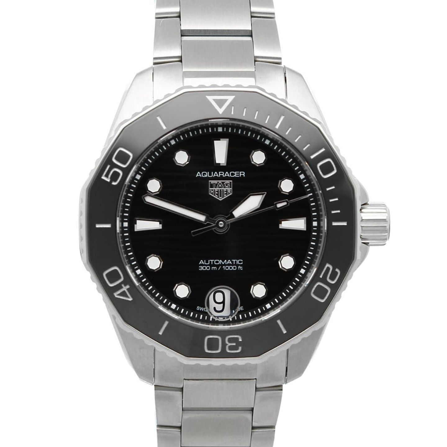 TAG Heuer Aquaracer Lady WBP231D.BA0626 (2024) - Black dial 36 mm Steel case (1/6)