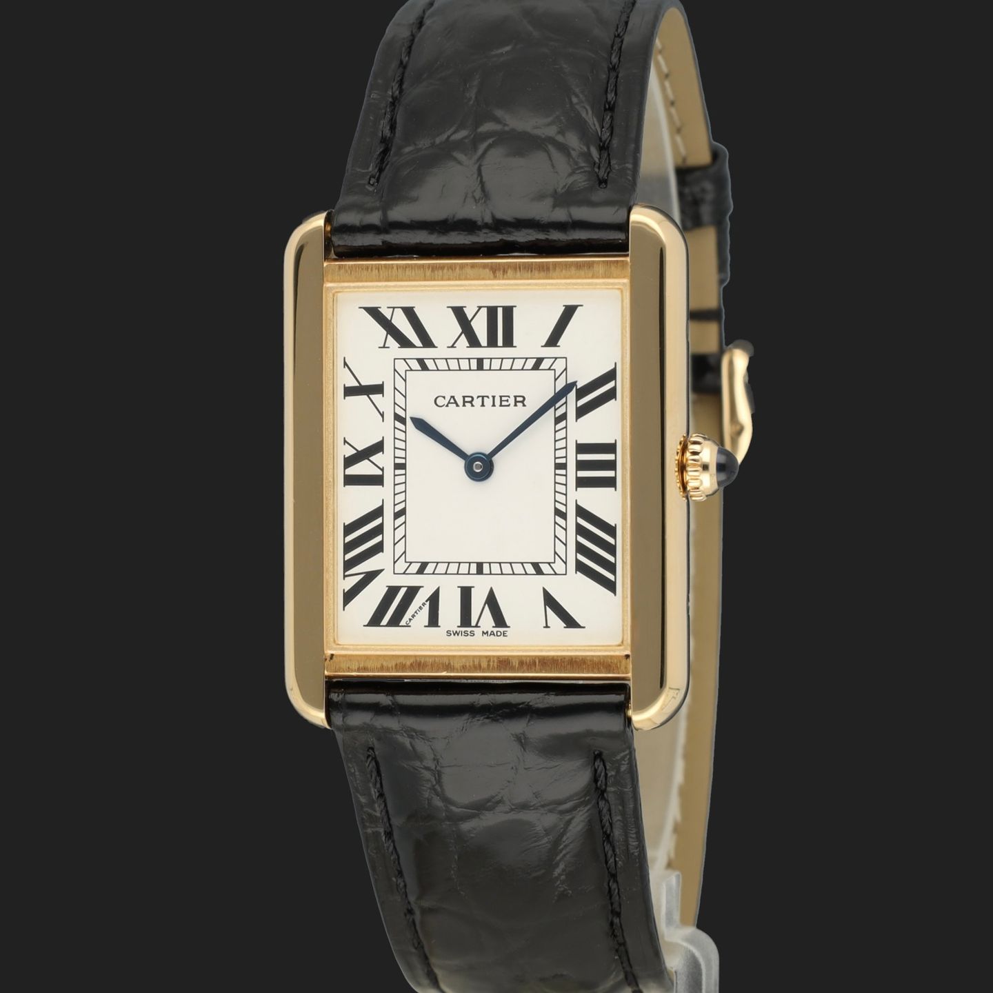 Cartier Tank Solo W5200004 (2020) - 35mm Geelgoud (1/8)