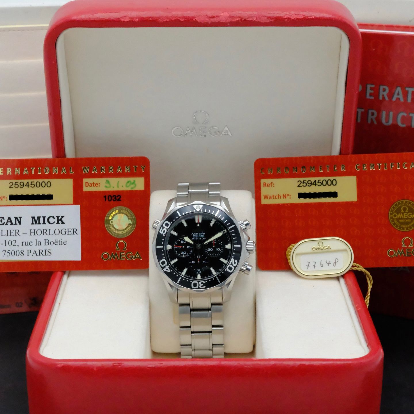 Omega Seamaster Diver 300 M 2594.50 - (3/8)