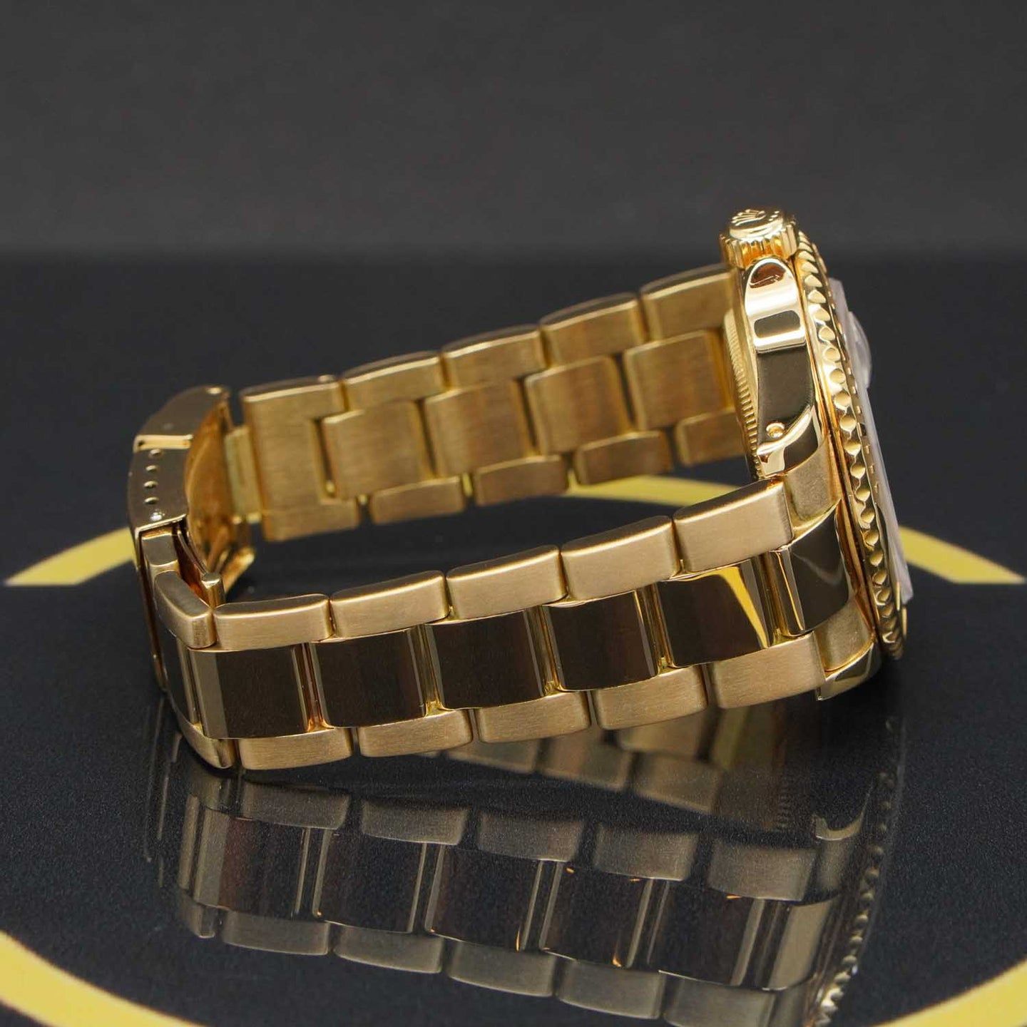 Rolex Yacht-Master 40 16628 (1992) - Pearl dial 40 mm Yellow Gold case (6/7)