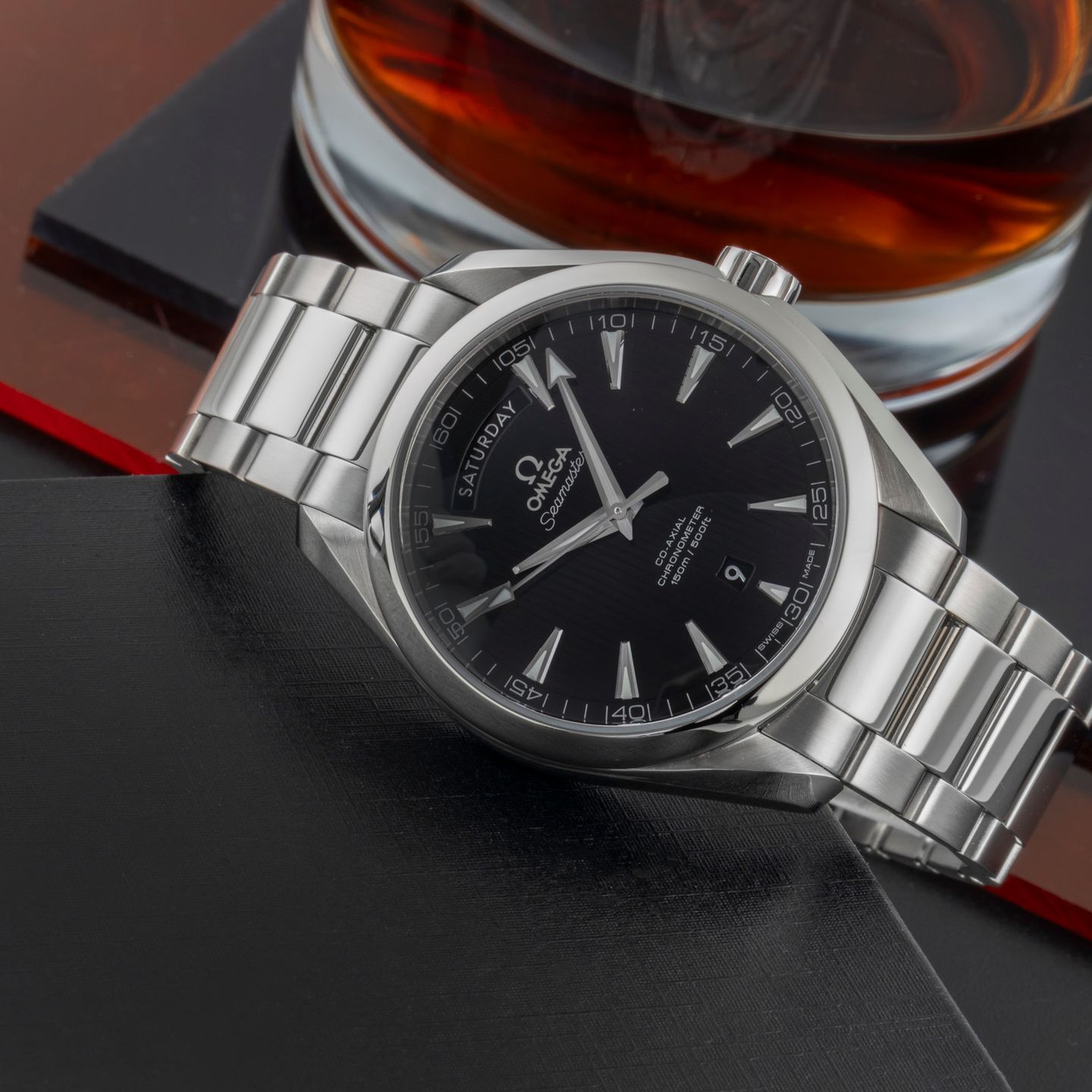 Omega Seamaster Aqua Terra 231.10.42.22.01.001 (Unknown (random serial)) - Black dial 42 mm Steel case (2/8)
