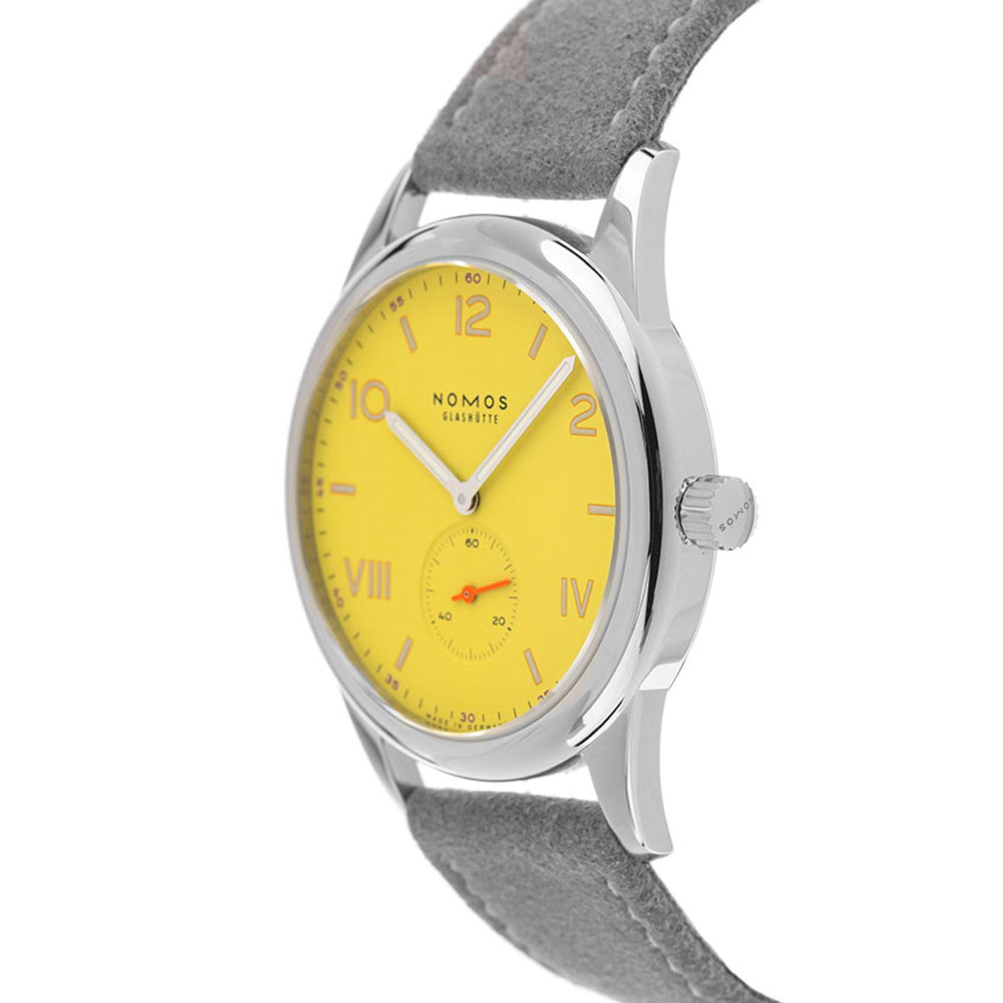 NOMOS Club 721 (2025) - Yellow dial 39 mm Steel case (4/7)