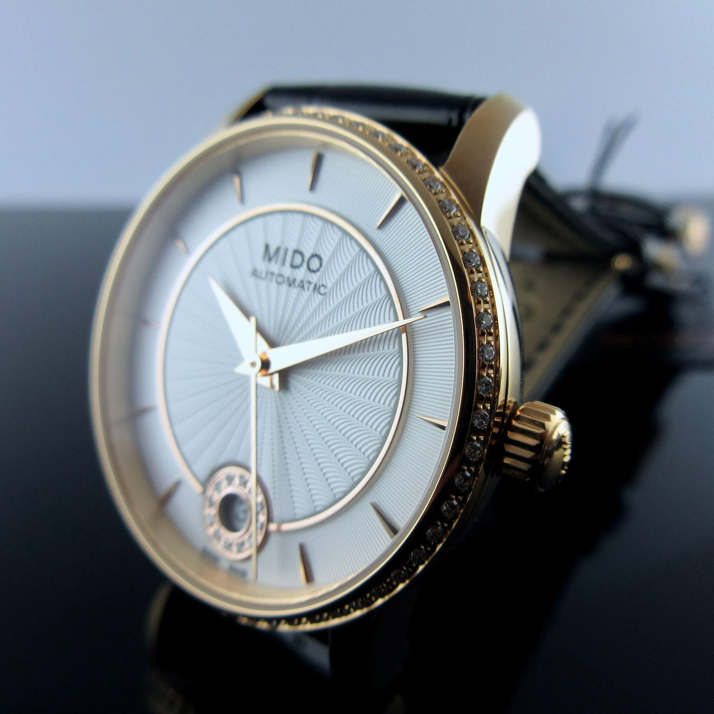 Mido Baroncelli II M007.207.66.036.26 (2024) - Zilver wijzerplaat 33mm Staal (3/8)