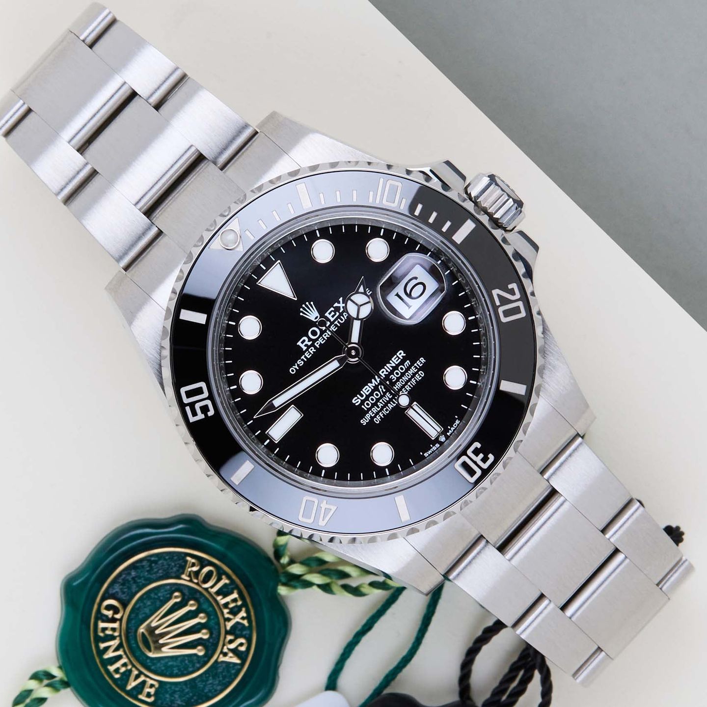 Rolex Submariner Date 126610LN (2024) - Zwart wijzerplaat 41mm Staal (1/8)