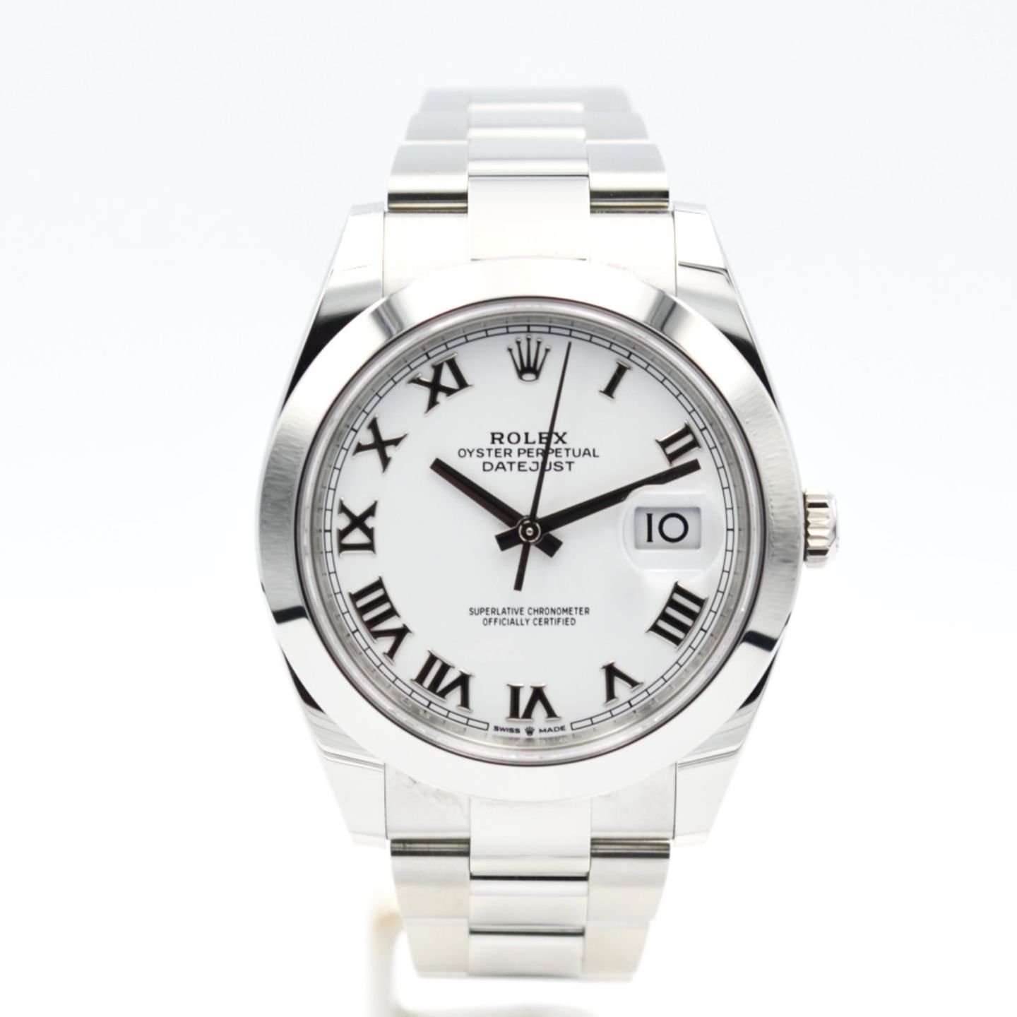 Rolex Datejust 41 126300 (2022) - White dial 41 mm Steel case (1/7)