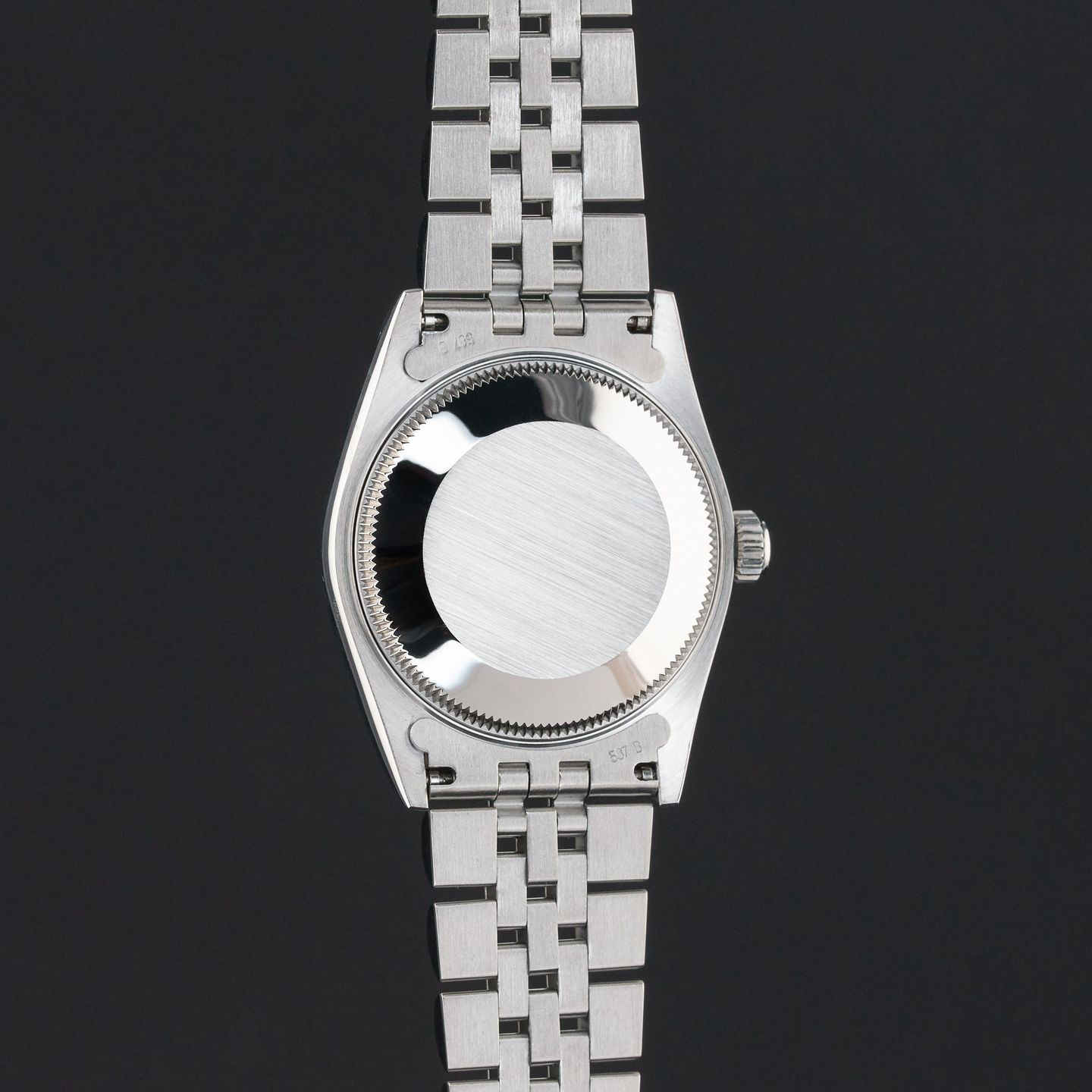 Rolex Oyster Perpetual 31 67480 (1996) - Black dial 31 mm Steel case (7/8)