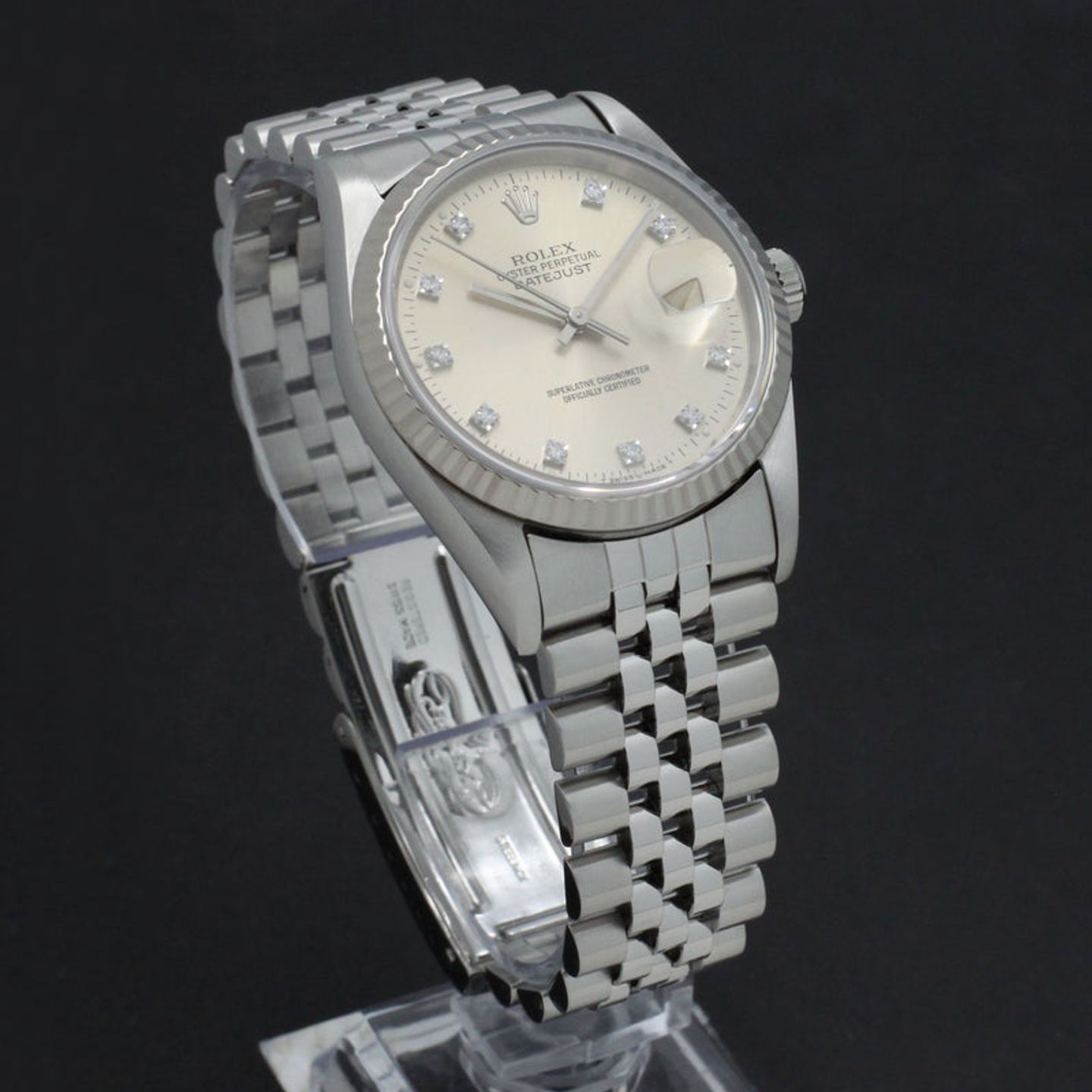 Rolex Datejust 36 16234 (1993) - Zilver wijzerplaat 36mm Staal (4/7)