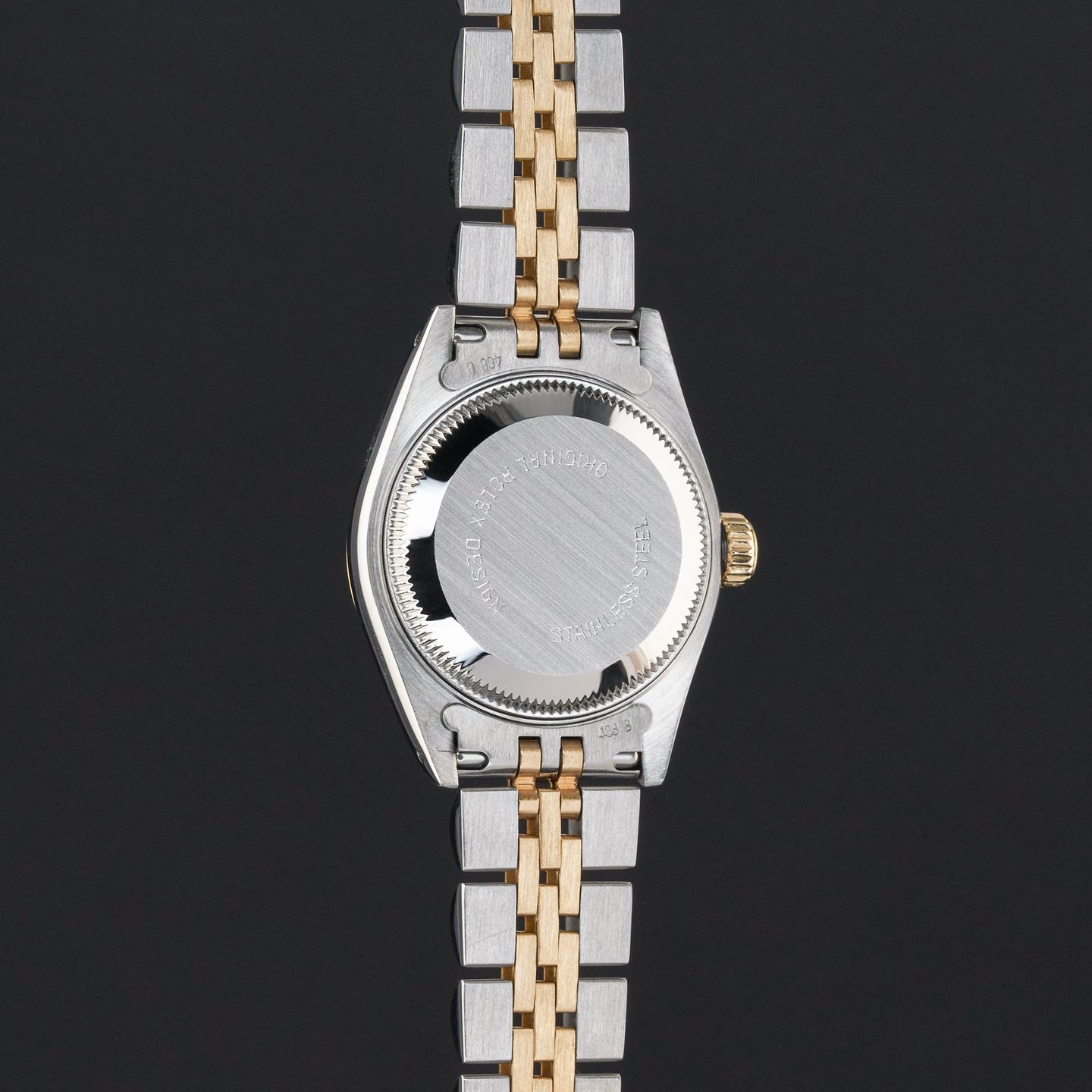 Rolex Lady-Datejust 69173 (1993) - Silver dial 26 mm Gold/Steel case (7/8)