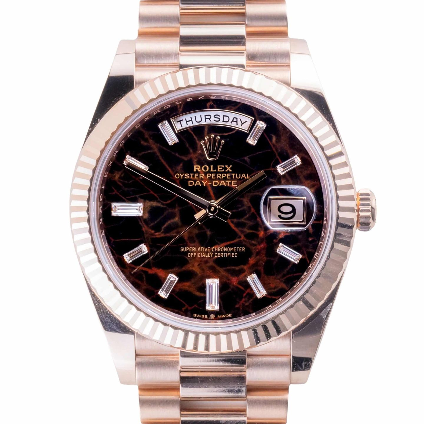 Rolex Day-Date 40 228235 (2026) - 40 mm Rose Gold case (3/8)