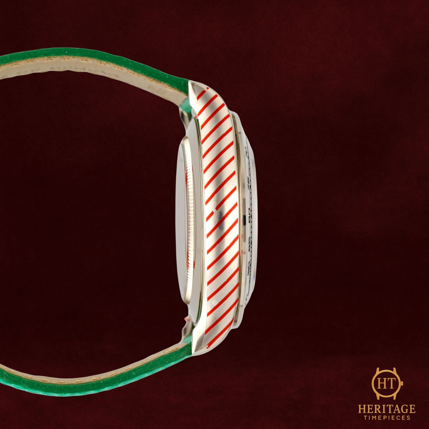 Rolex Daytona 116519 (2004) - Green dial 40 mm White Gold case (8/8)