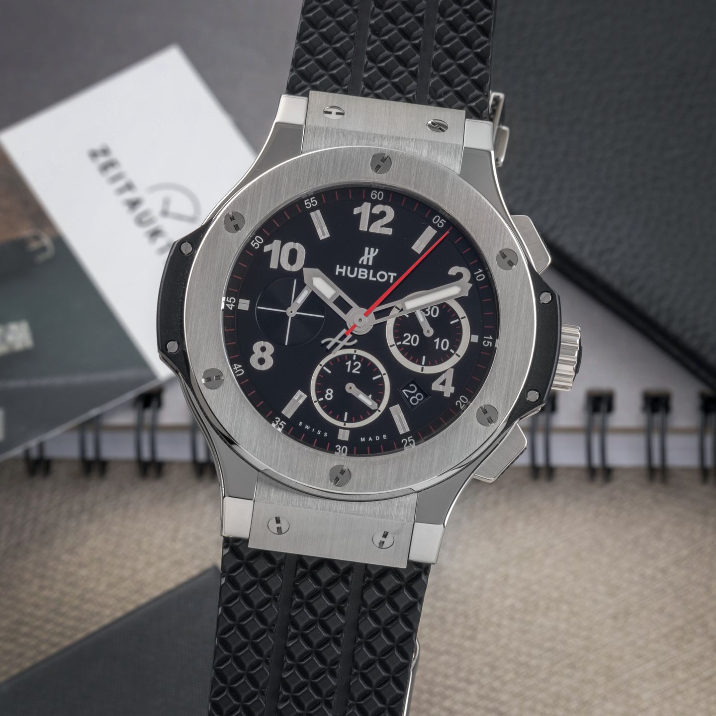 Hublot Big Bang 44 mm 301.SX.130.RX (2015) - Black dial 44 mm Steel case (3/8)