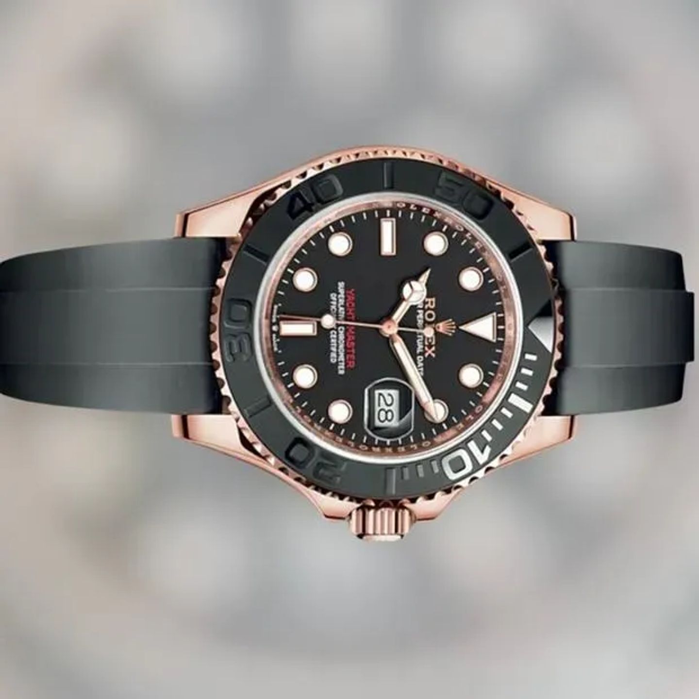 Rolex Yacht-Master 40 126655 (2024) - Zwart wijzerplaat 40mm Roségoud (5/5)
