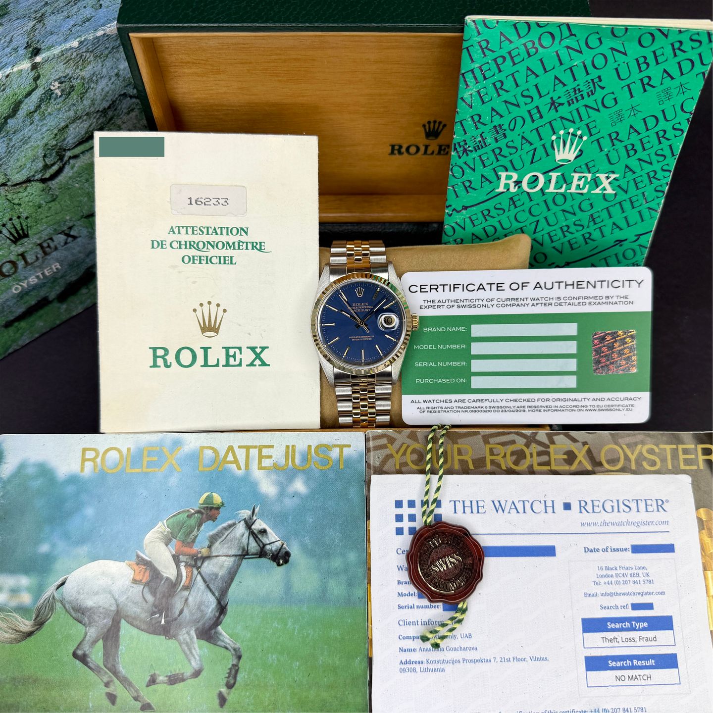Rolex Datejust 36 16233 - (3/4)