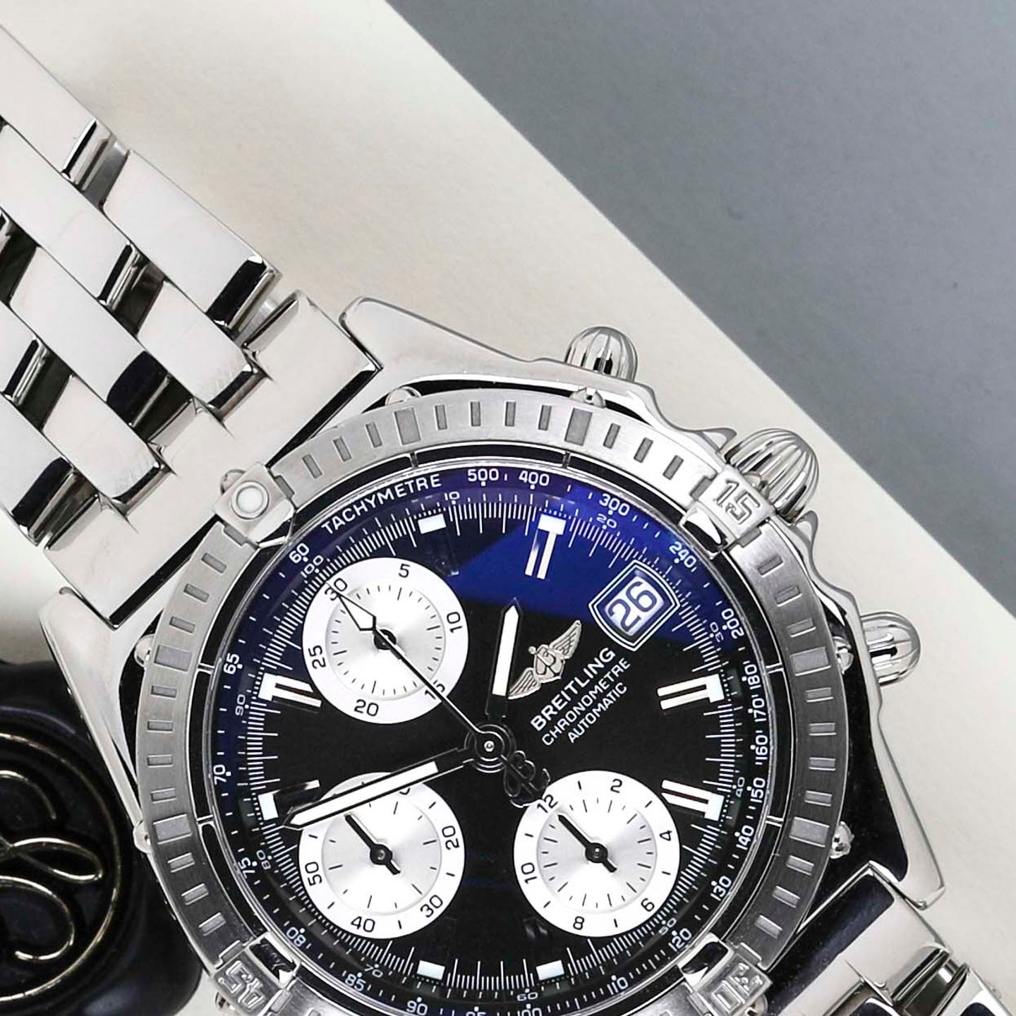 Breitling Chronomat A13352 (2002) - 39mm Staal (3/8)