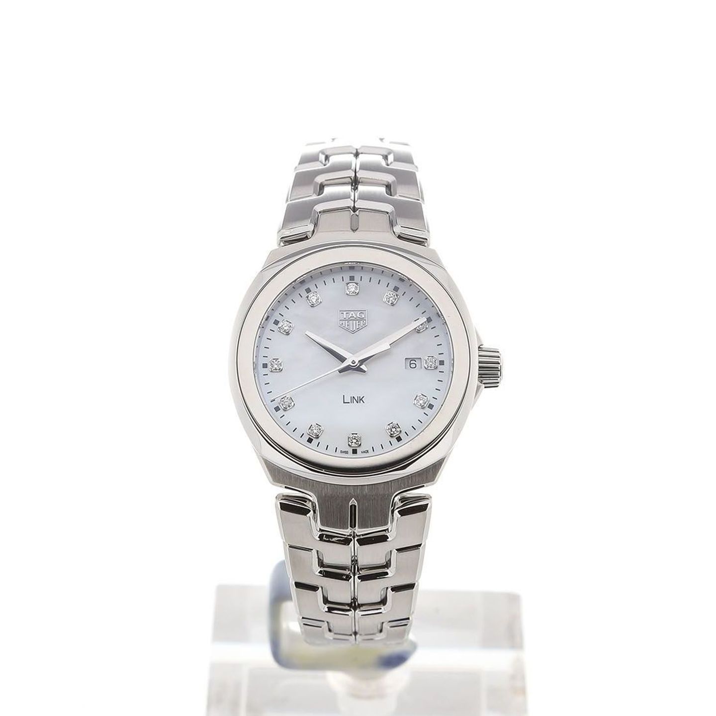 TAG Heuer Link Lady WBC1312.BA0600 (2024) - Wit wijzerplaat 32mm Staal (2/4)