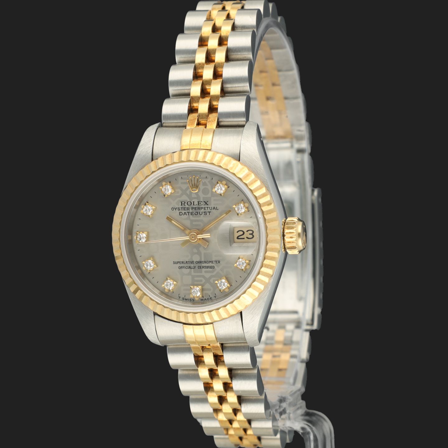 Rolex Lady-Datejust 69173 (1993) - 26mm Goud/Staal (1/7)