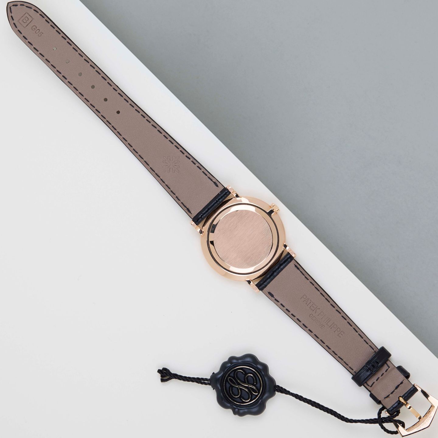 Patek Philippe Calatrava 3919R-001 (2003) - Wit wijzerplaat 34mm Roségoud (6/8)