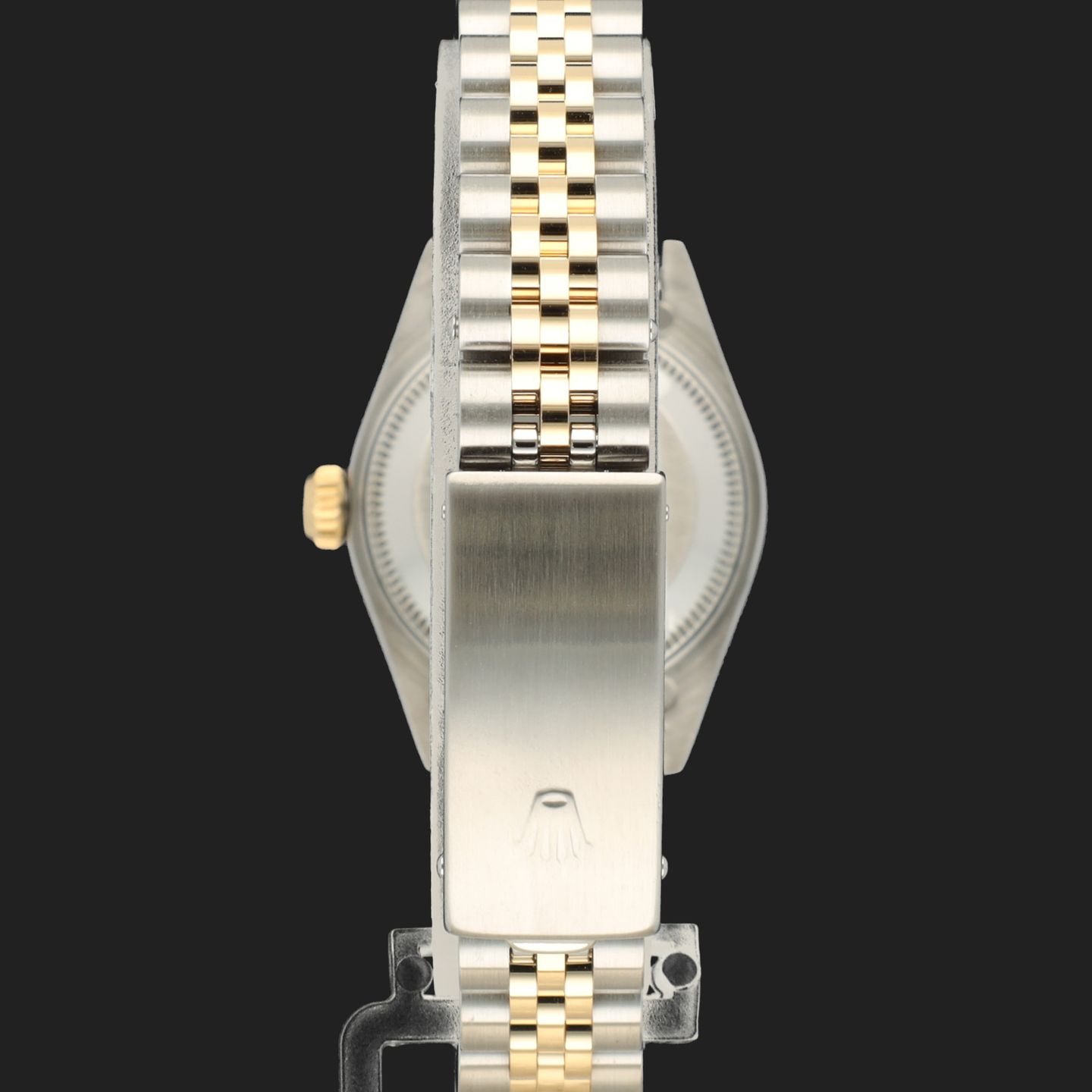 Rolex Lady-Datejust 69173 (1994) - Champagne dial 26 mm Gold/Steel case (6/8)