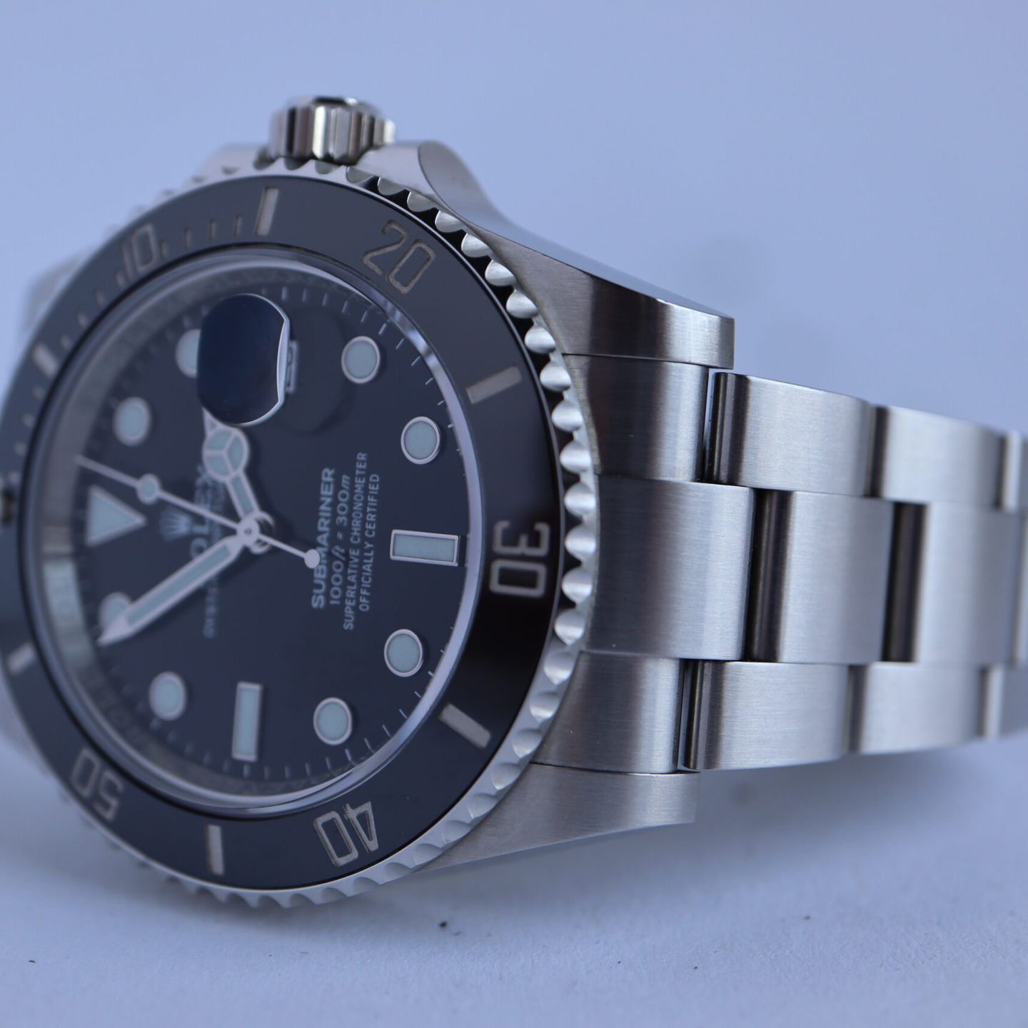 Rolex Submariner Date 126610LN (2021) - Zwart wijzerplaat 41mm Staal (3/8)