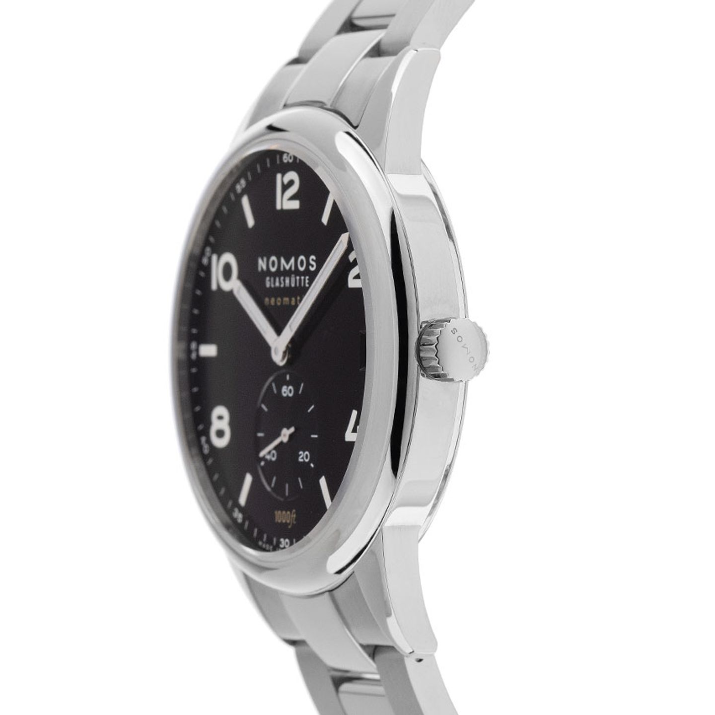 NOMOS Club Neomatik 781 (2026) - Zwart wijzerplaat 42mm Staal (4/7)