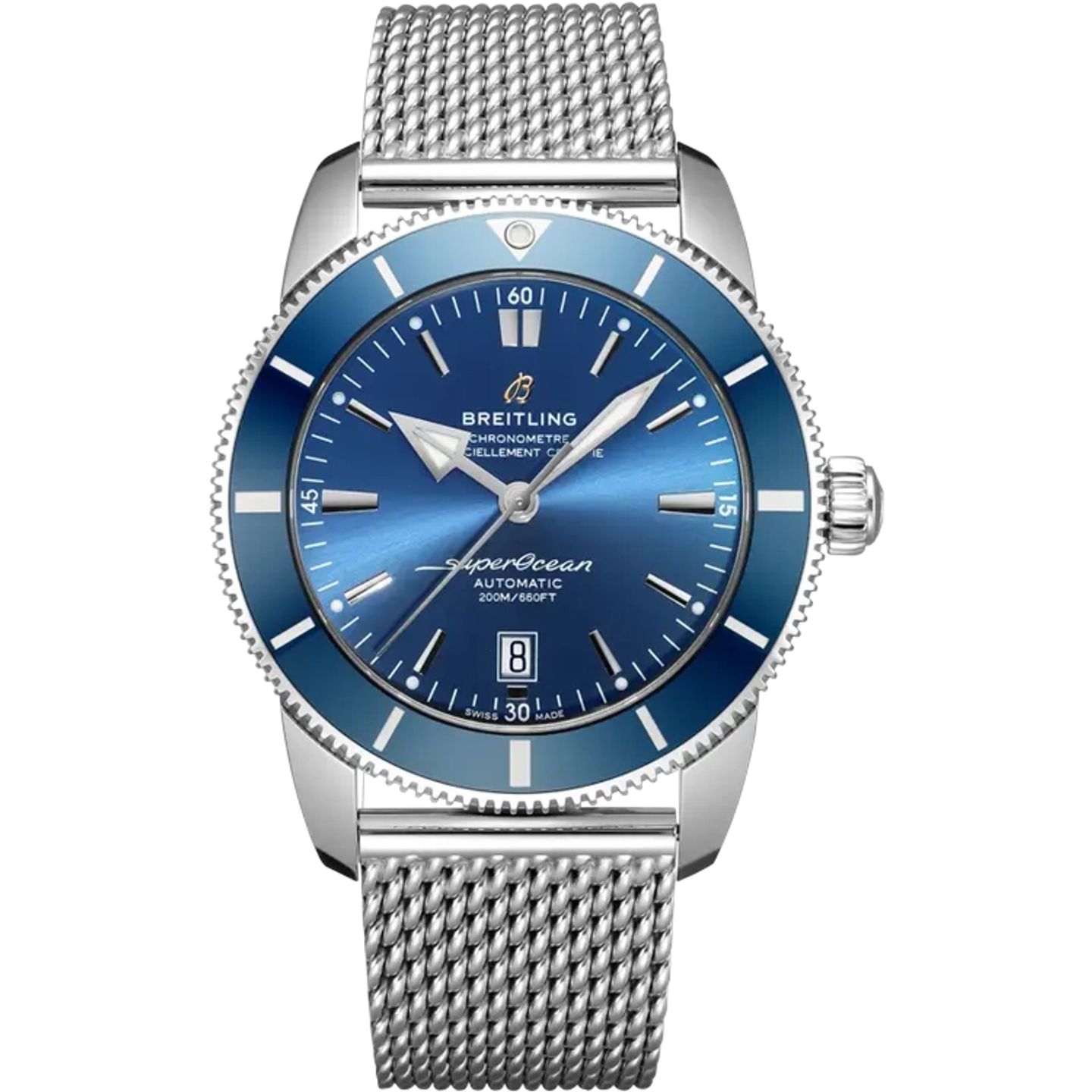 Breitling Superocean Heritage II 46 AB2020161C1A1 (2026) - Blauw wijzerplaat 46mm Staal (1/1)