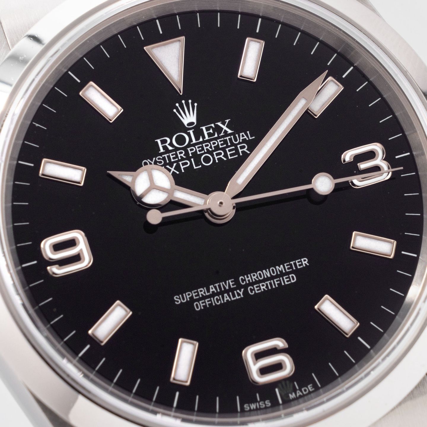 Rolex Explorer 114270 (2006) - Black dial 36 mm Steel case (2/8)