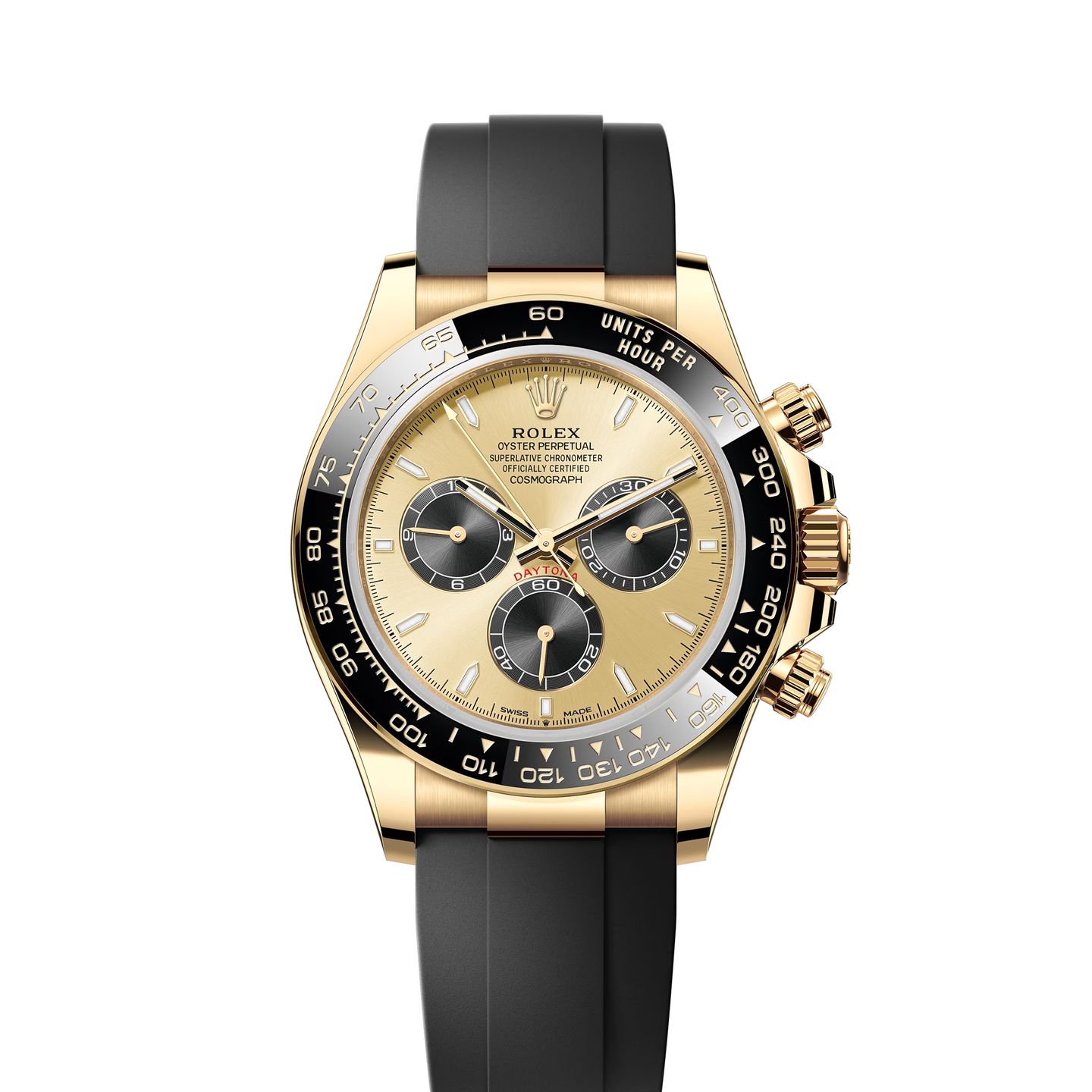 Rolex Daytona 126518LN (2024) - Gold dial 40 mm Yellow Gold case (1/8)