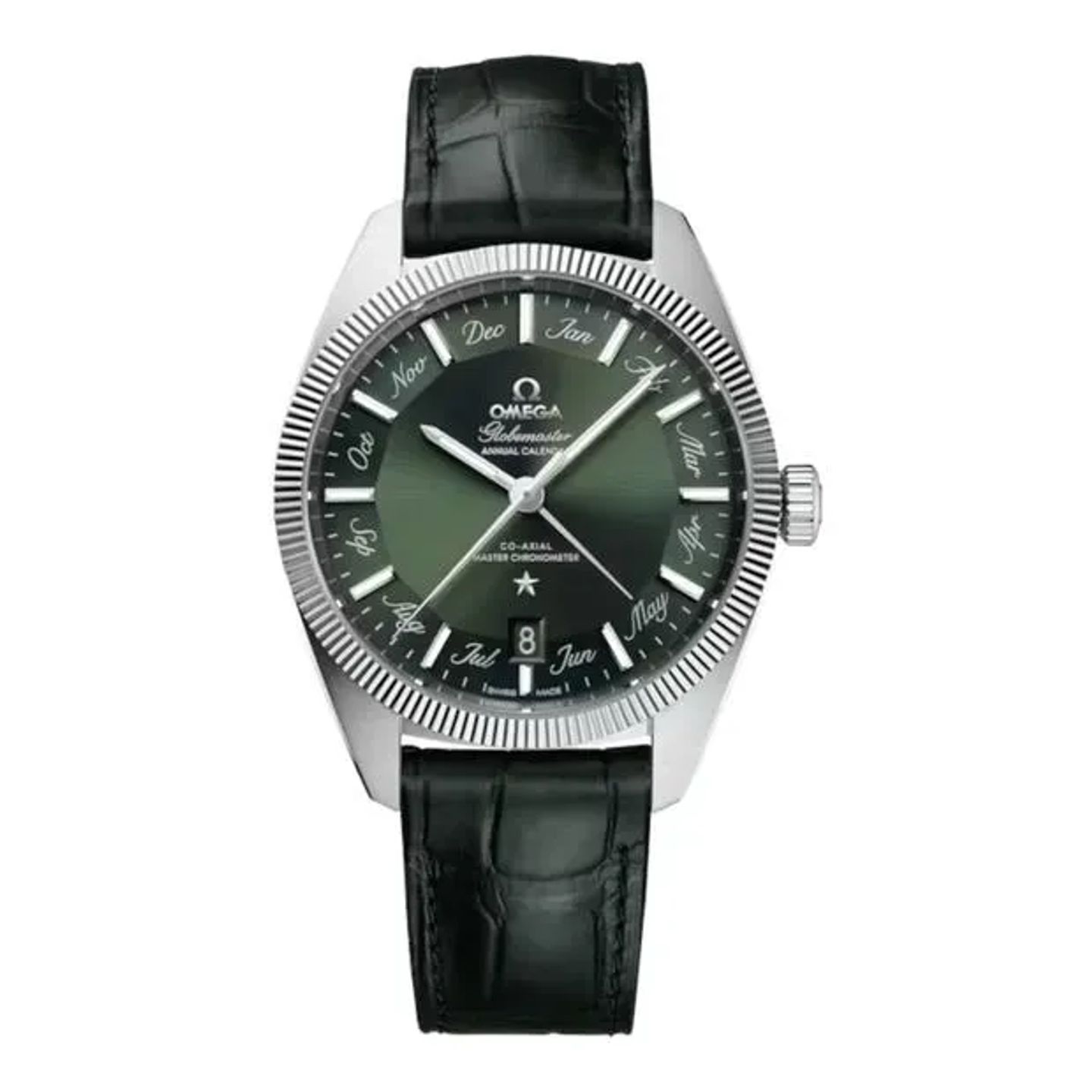 Omega Globemaster 130.33.41.22.10.001 (2025) - Green dial 41 mm Steel case (6/6)