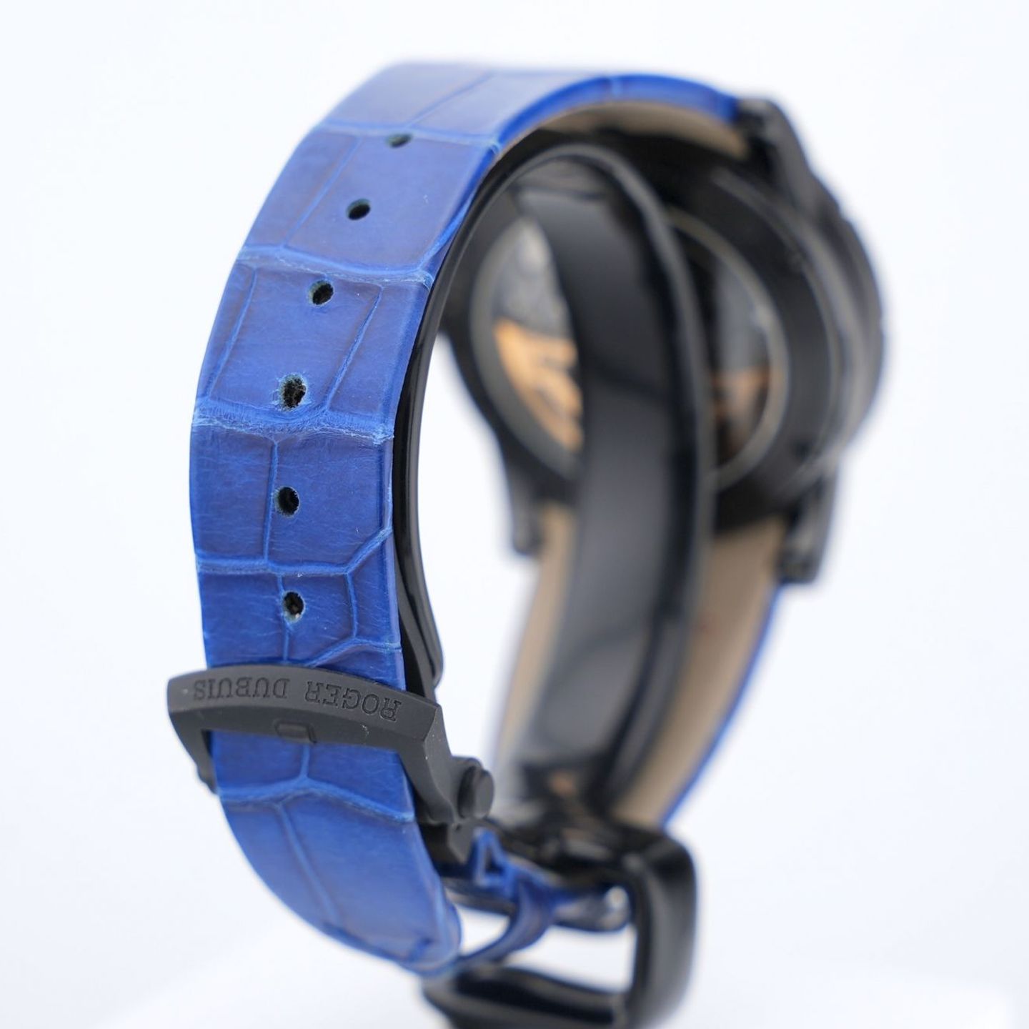 Roger Dubuis Excalibur DBEX0612 (Unknown (random serial)) - Blue dial 36 mm Titanium case (11/16)