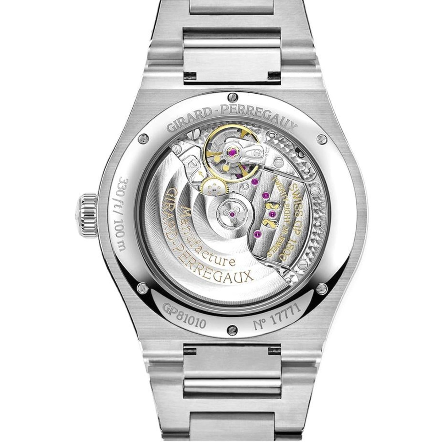 Girard-Perregaux Laureato 81010-11-3153-1CM - (10/18)